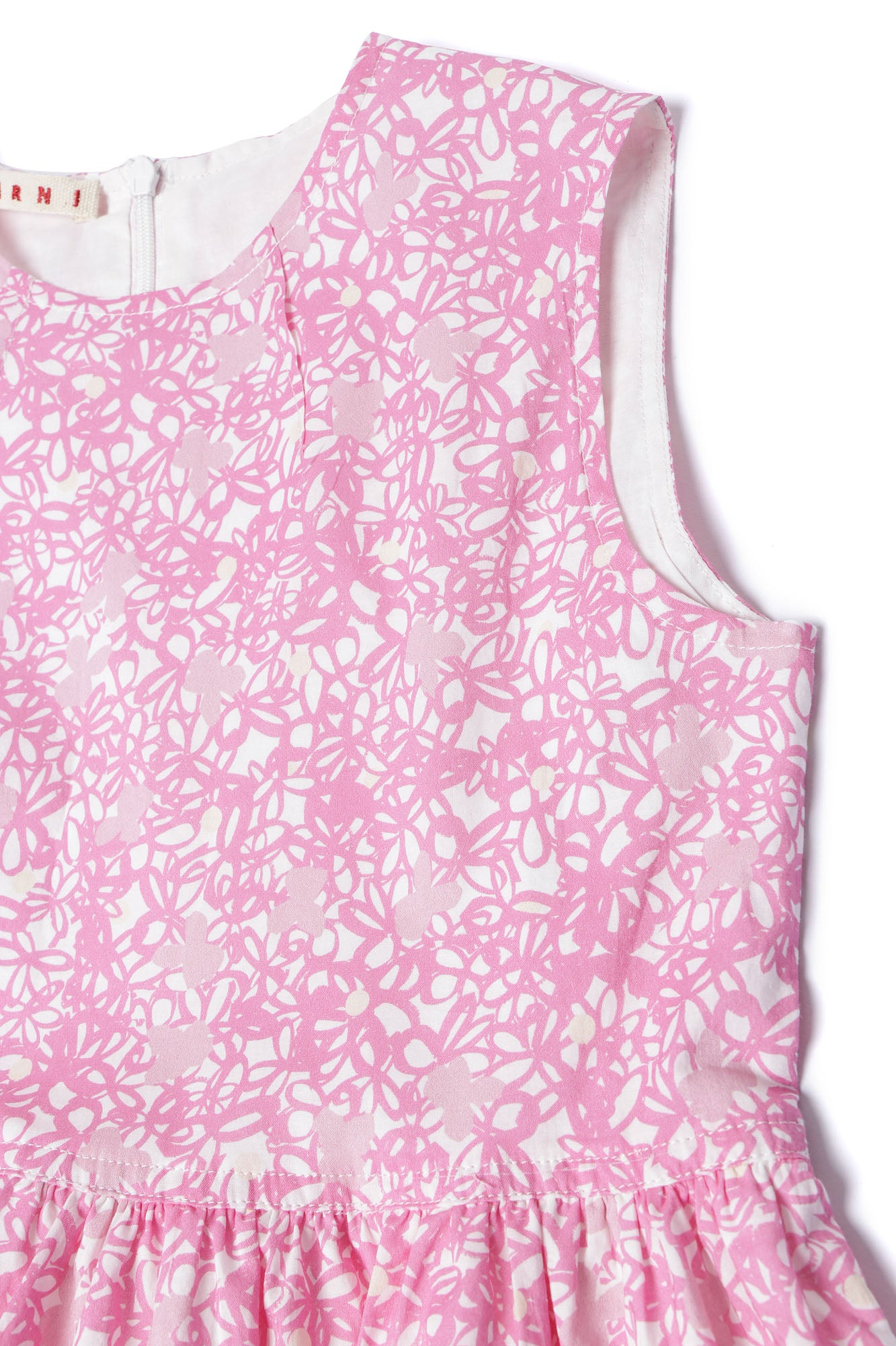Girls Pink Cotton Dress