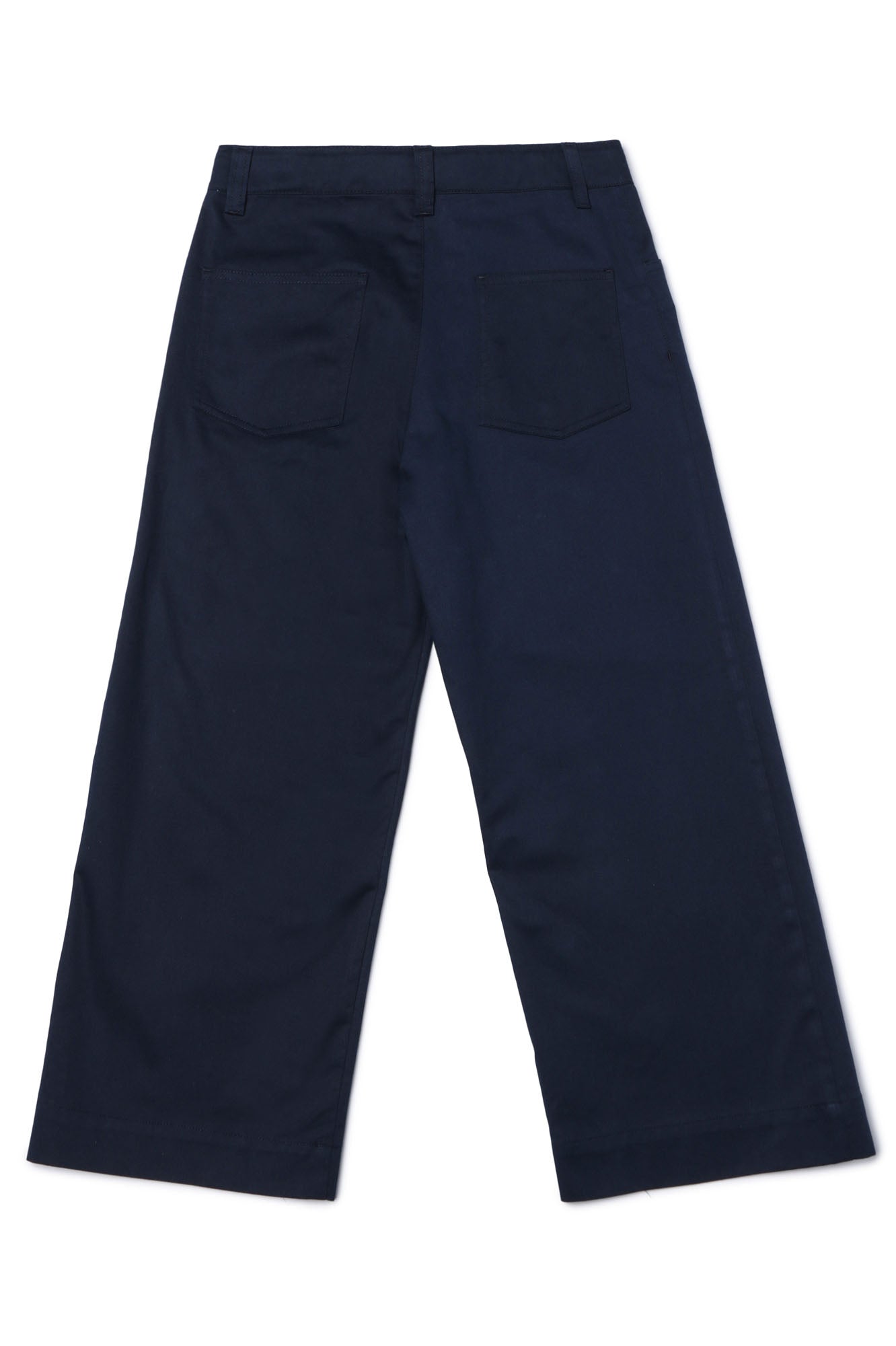 Boys & Girls Navy Cotton Trousers