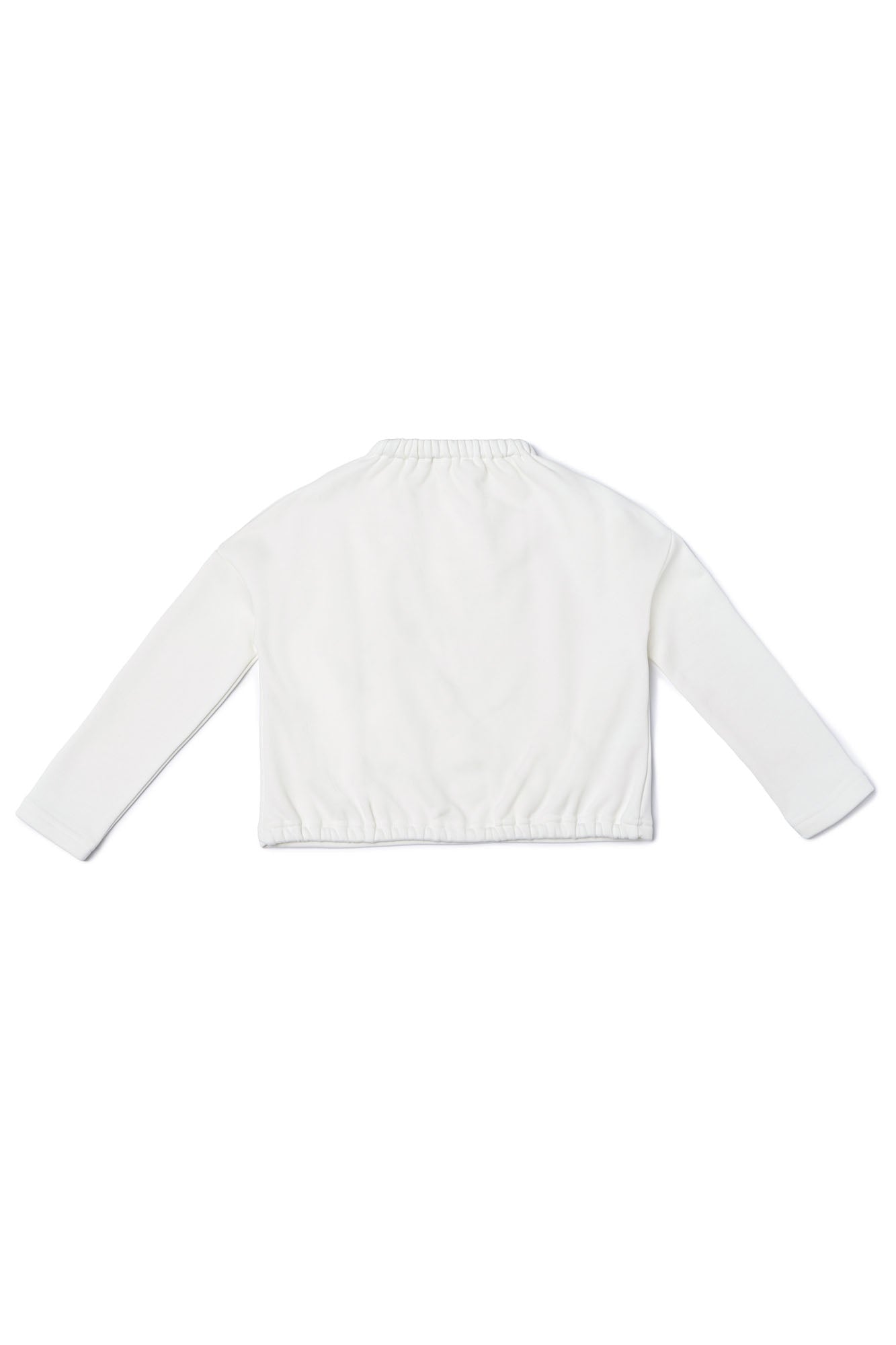 Girls White Cotton Top