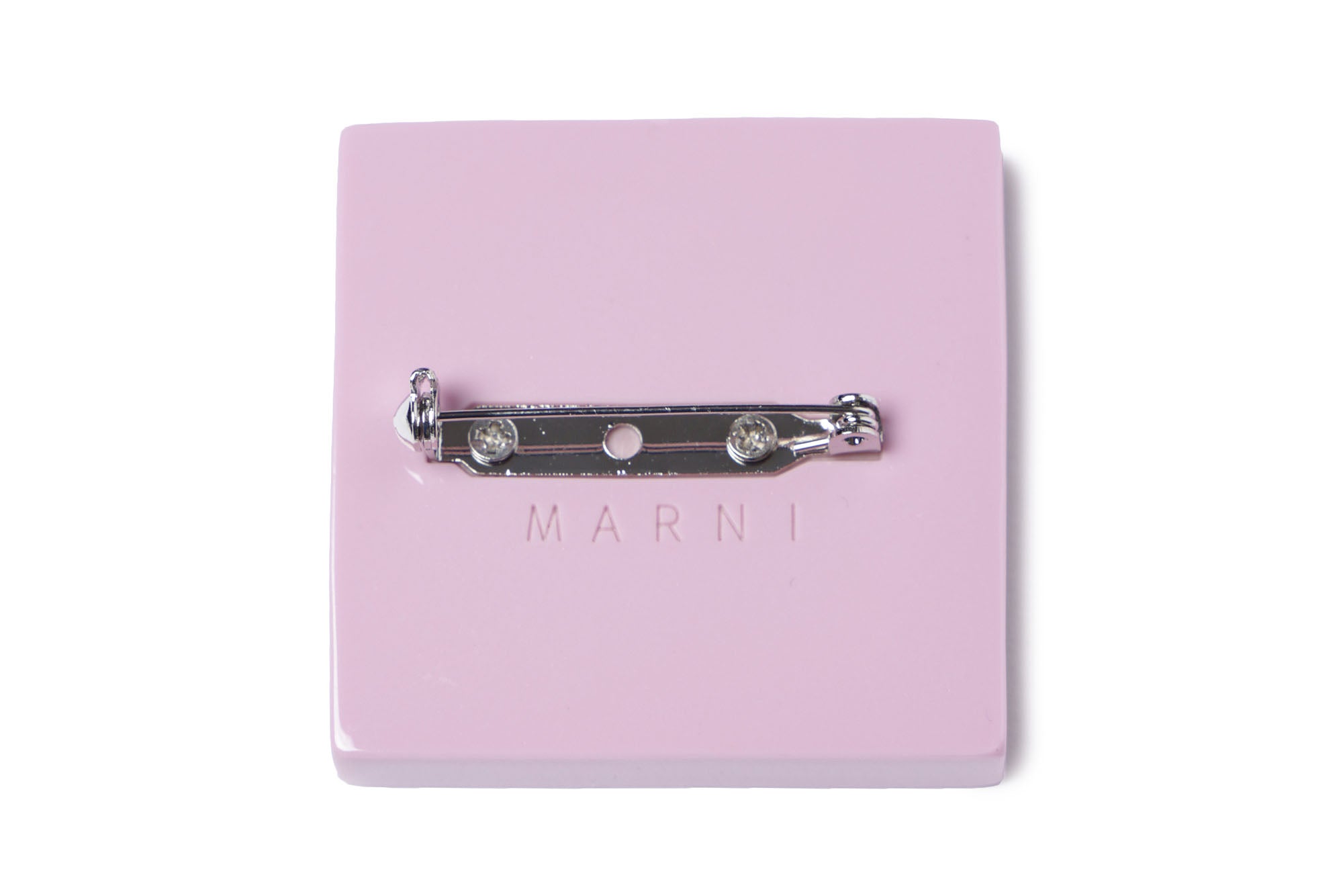 Girls Mauve Brooch With Resin