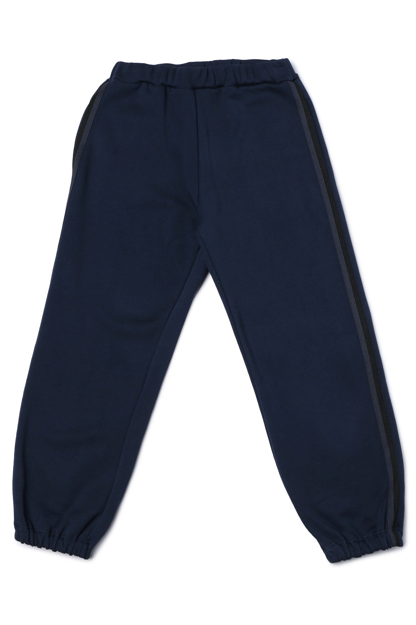 Boys Navy Cotton Trousers