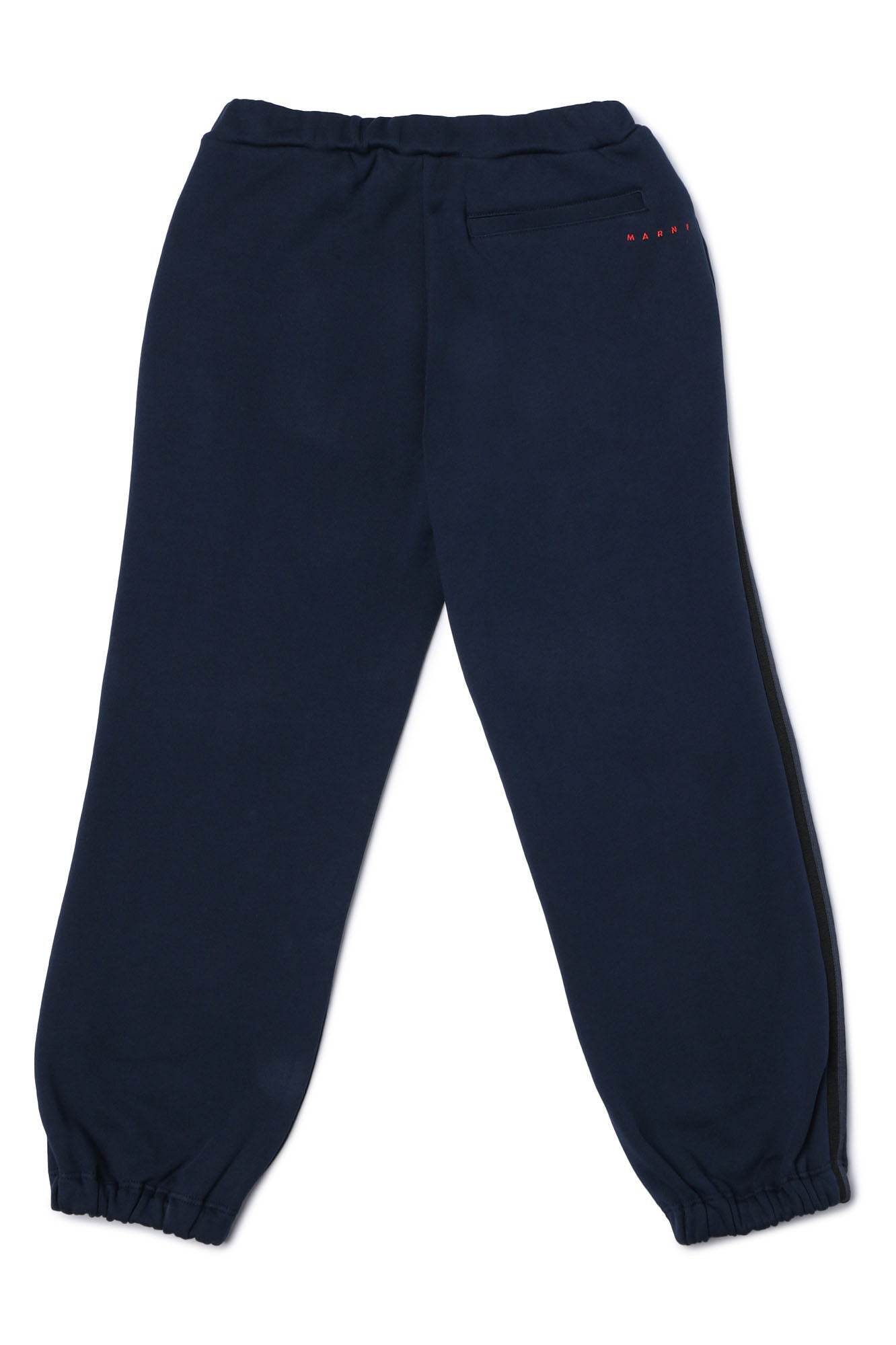 Boys Navy Cotton Trousers