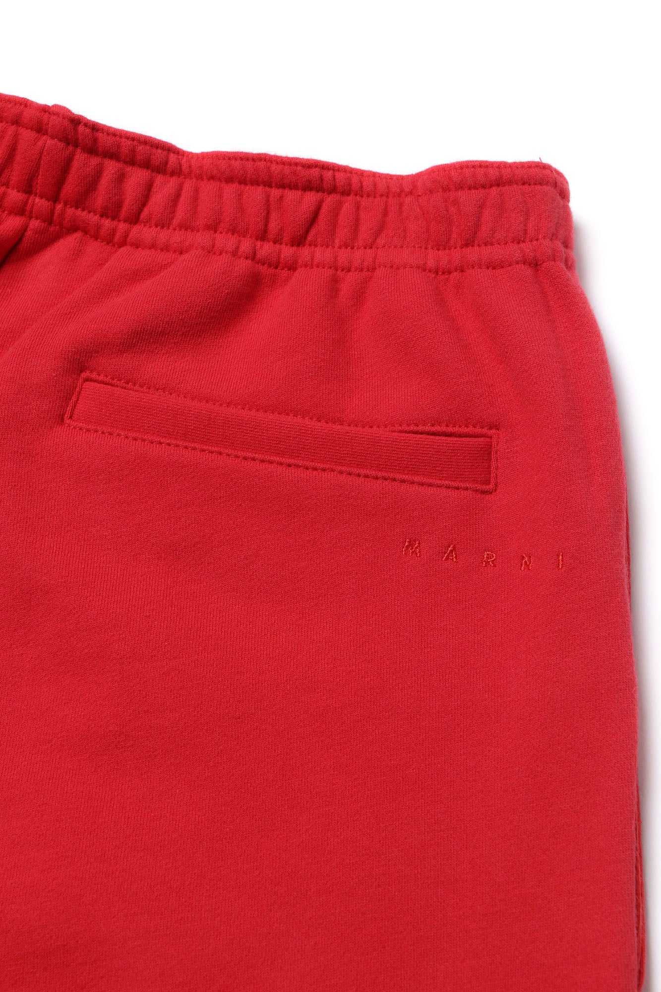 Boys Red Cotton Shorts