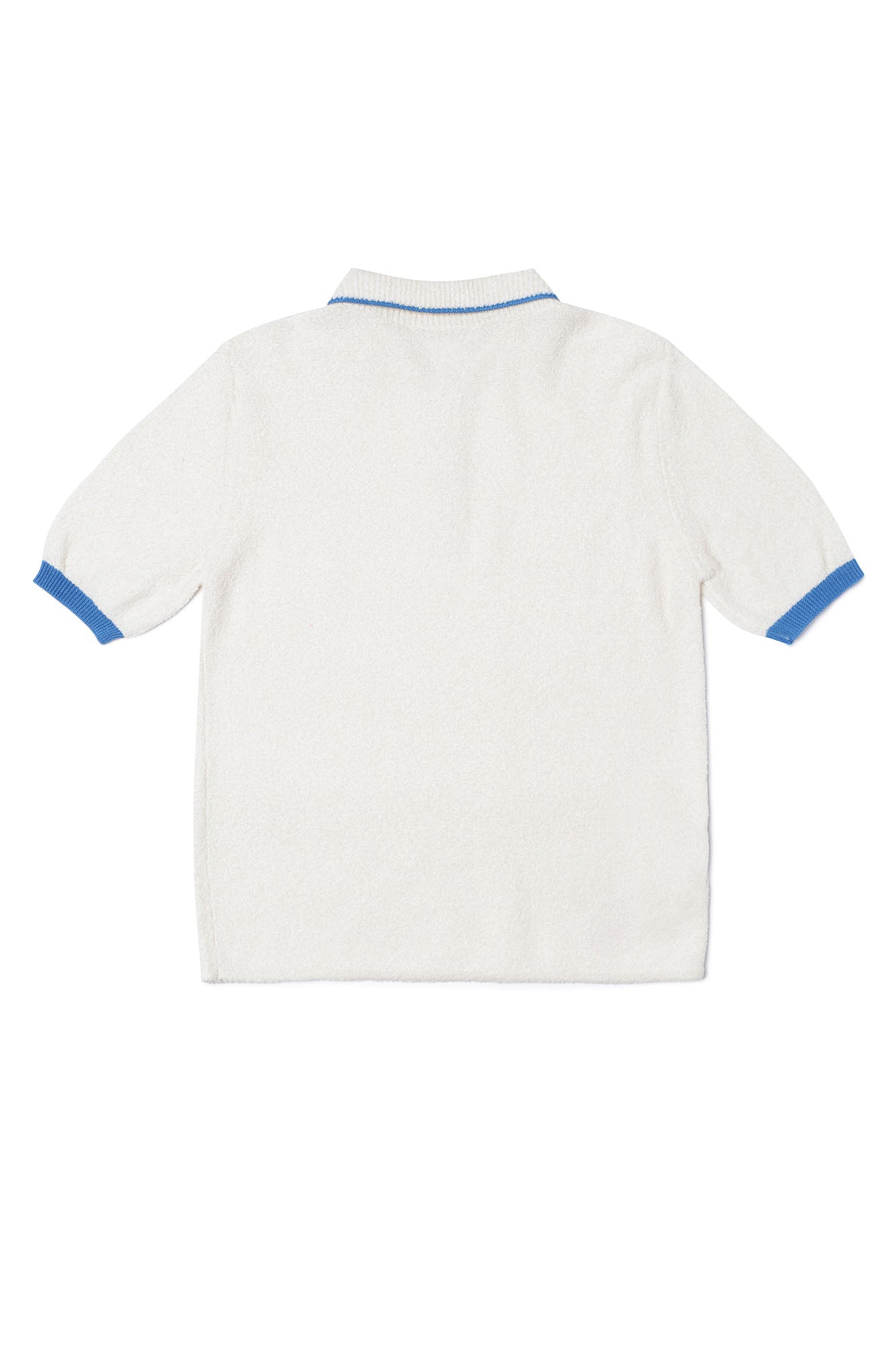 Girls White Knit Shirt
