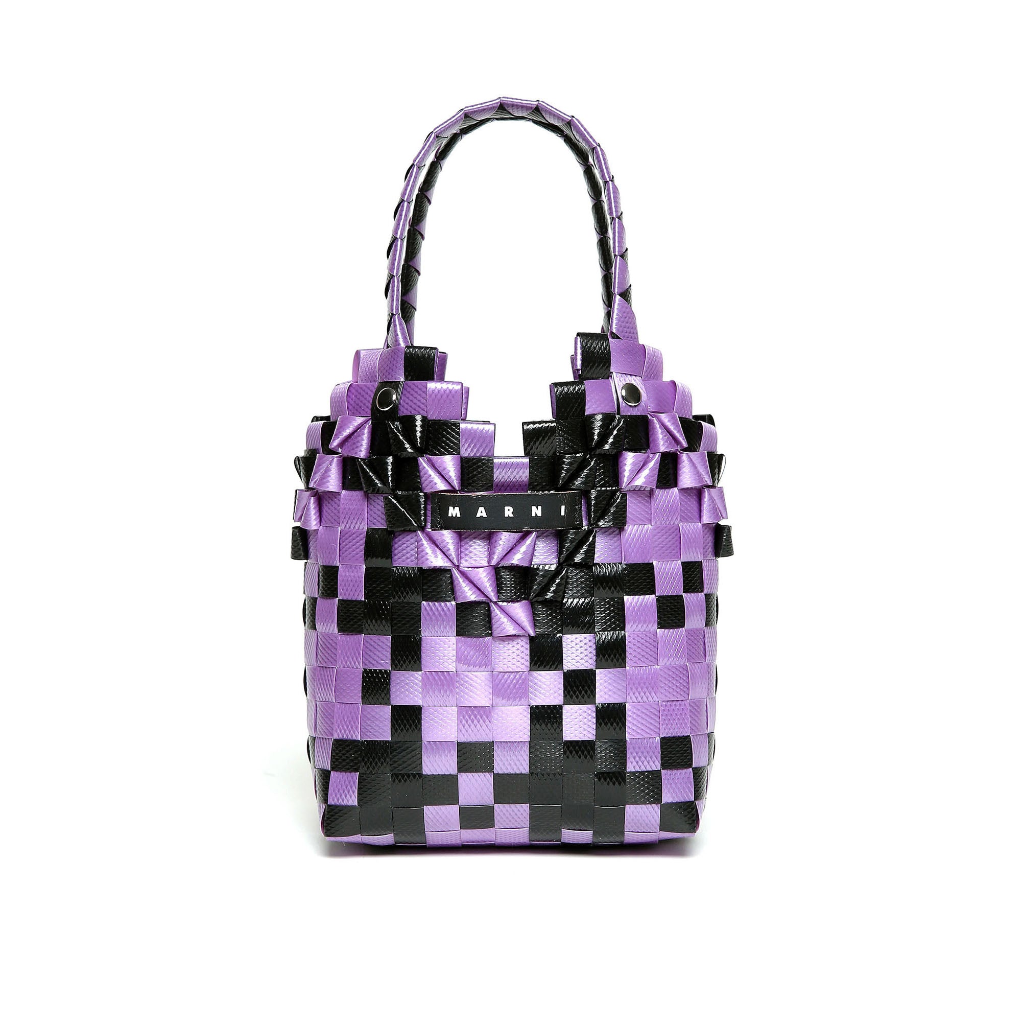Girls Purple Logo Handbag