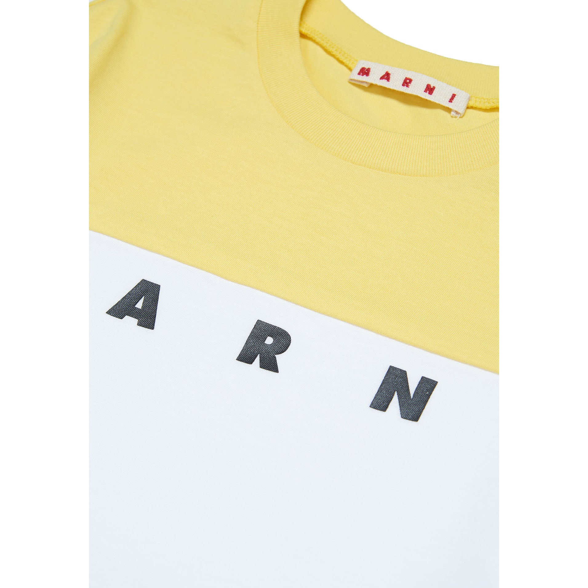 Boys & Girls White Logo Cotton T-Shirt