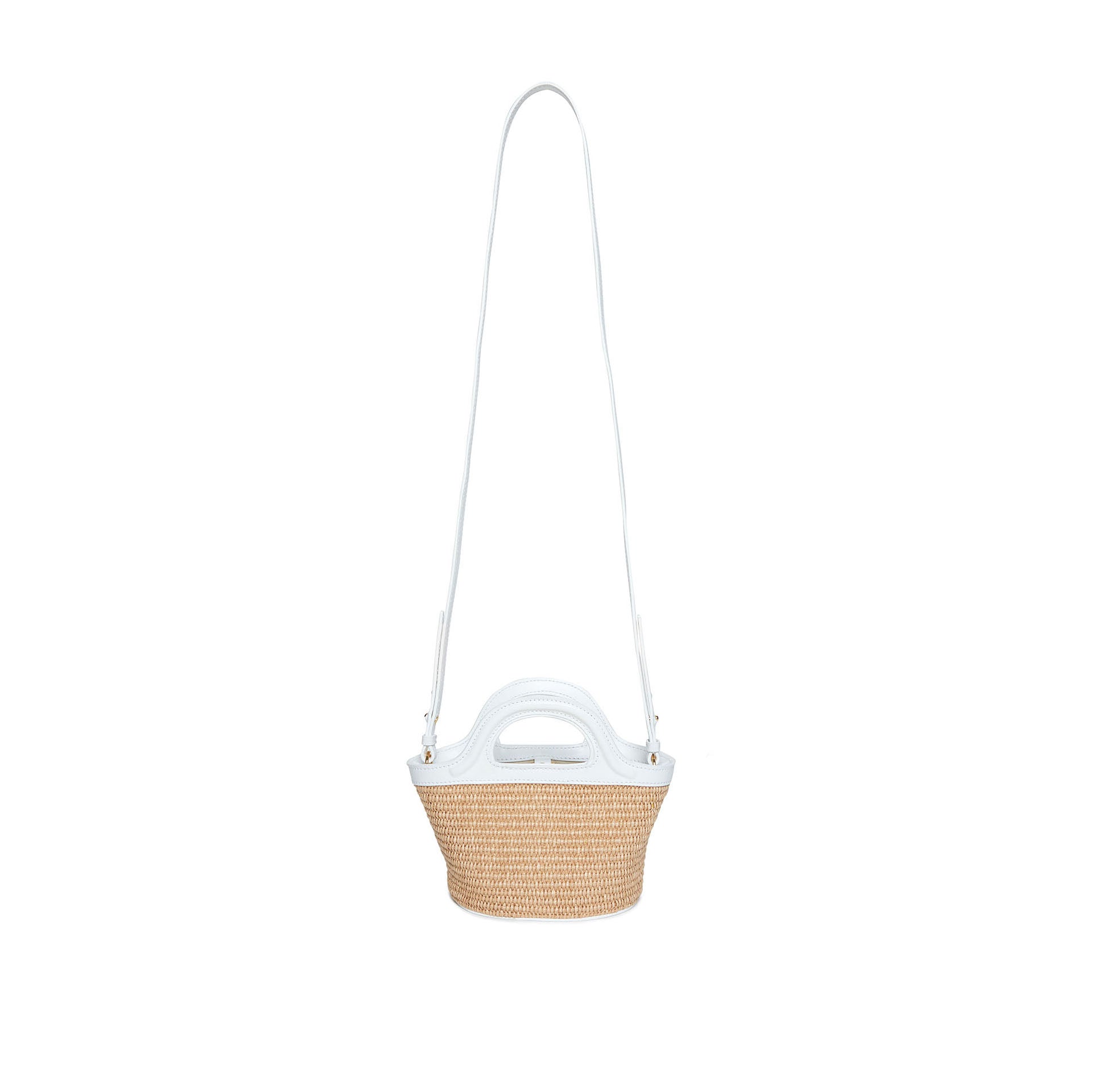 Girls White Logo Shoulder Bag