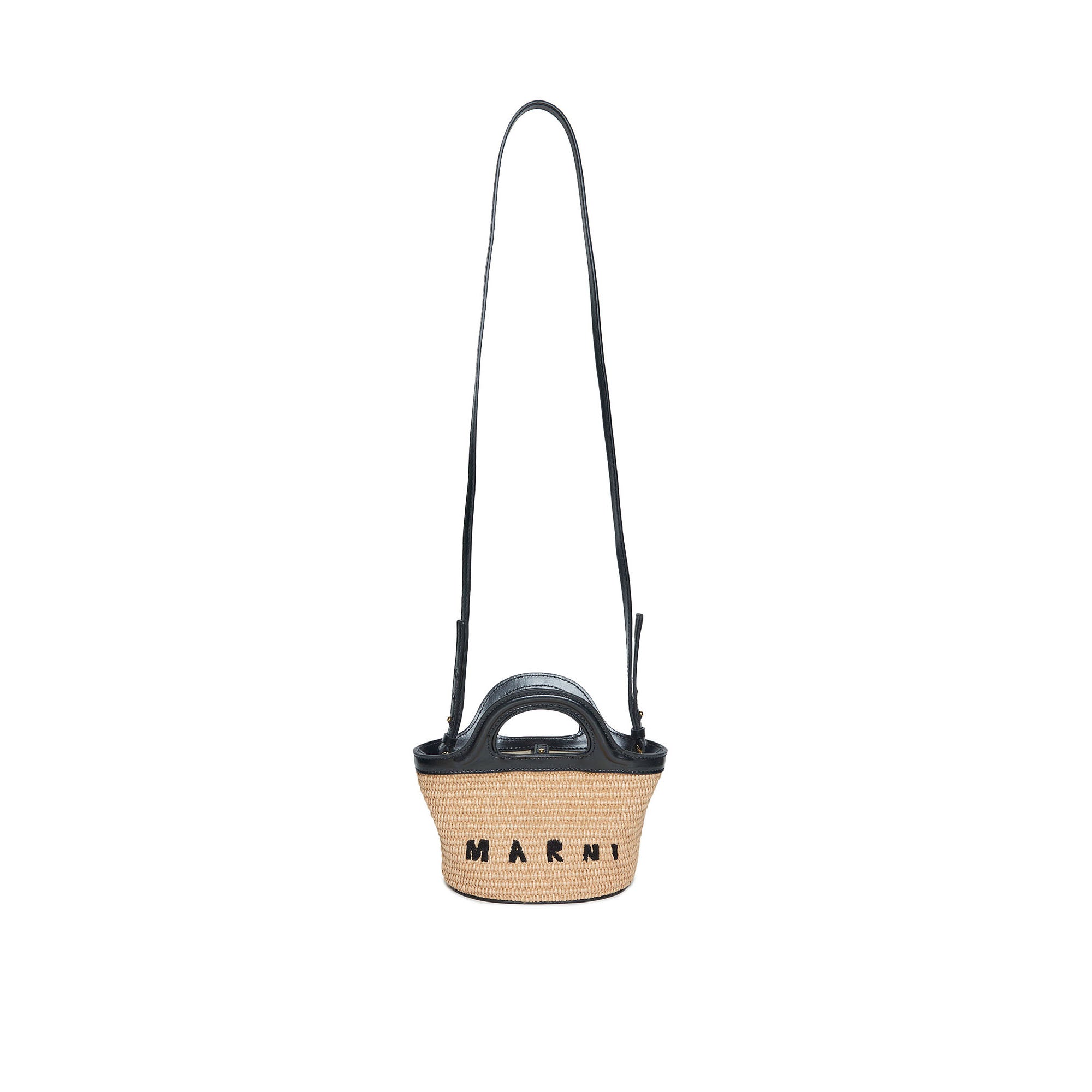 Girls Black Logo Shoulder Bag