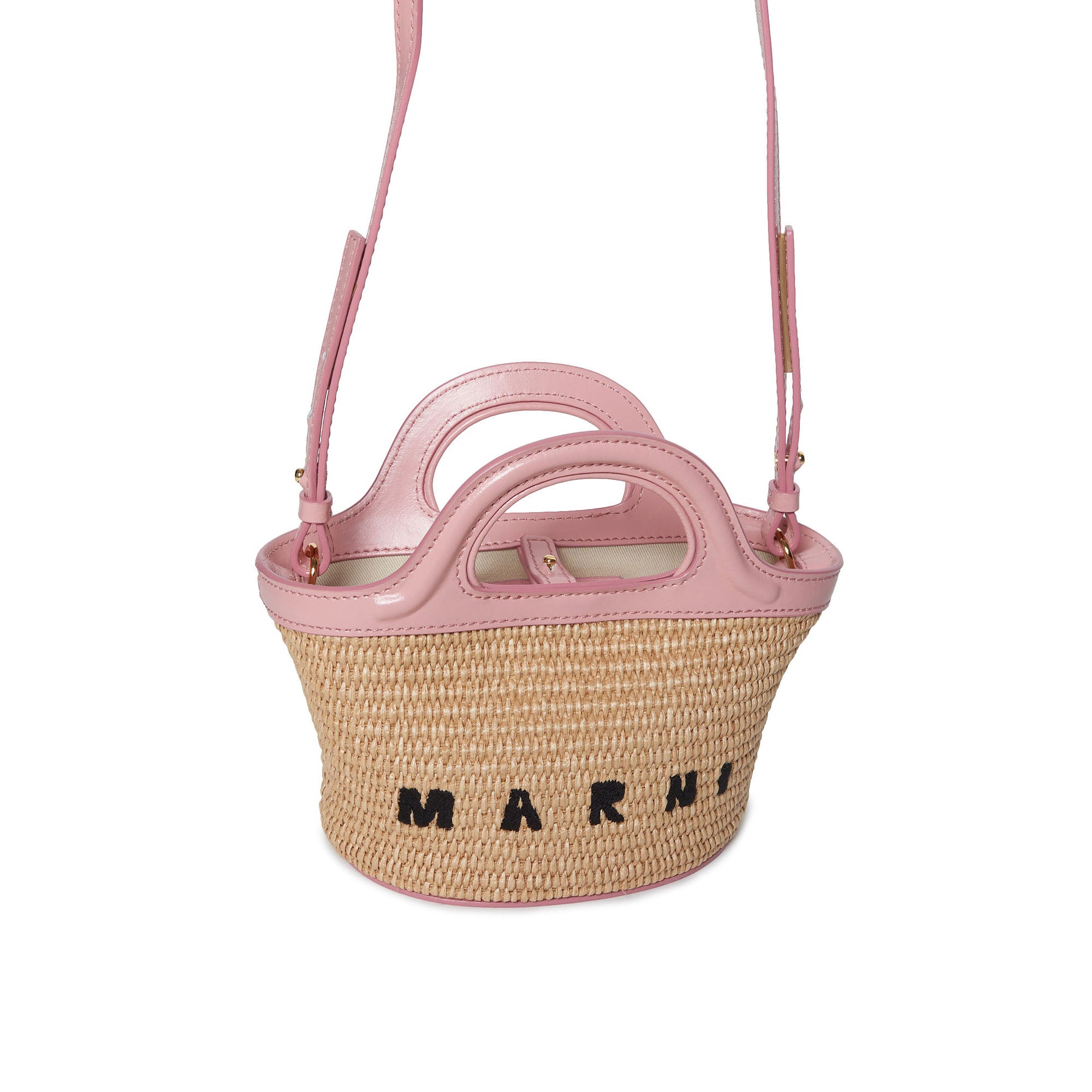 Girls Pink Logo Shoulder Bag