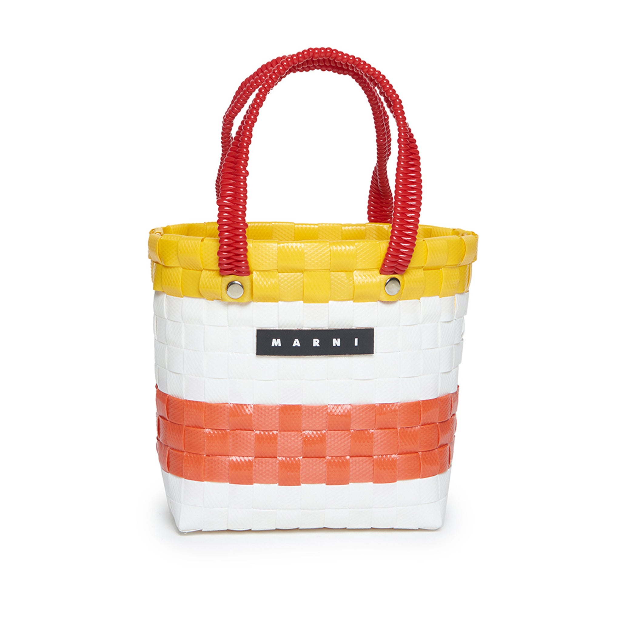 Girls White Logo Handbag