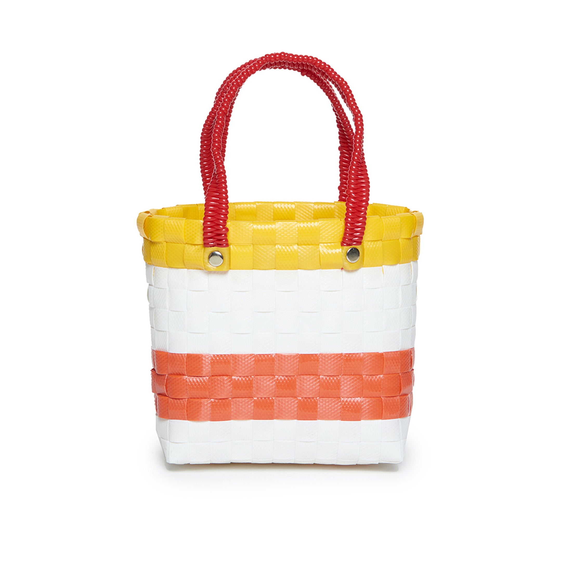 Girls White Logo Handbag