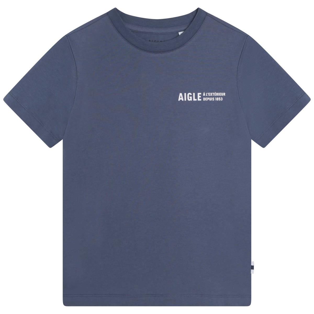 Boys Navy Logo T-Shirt