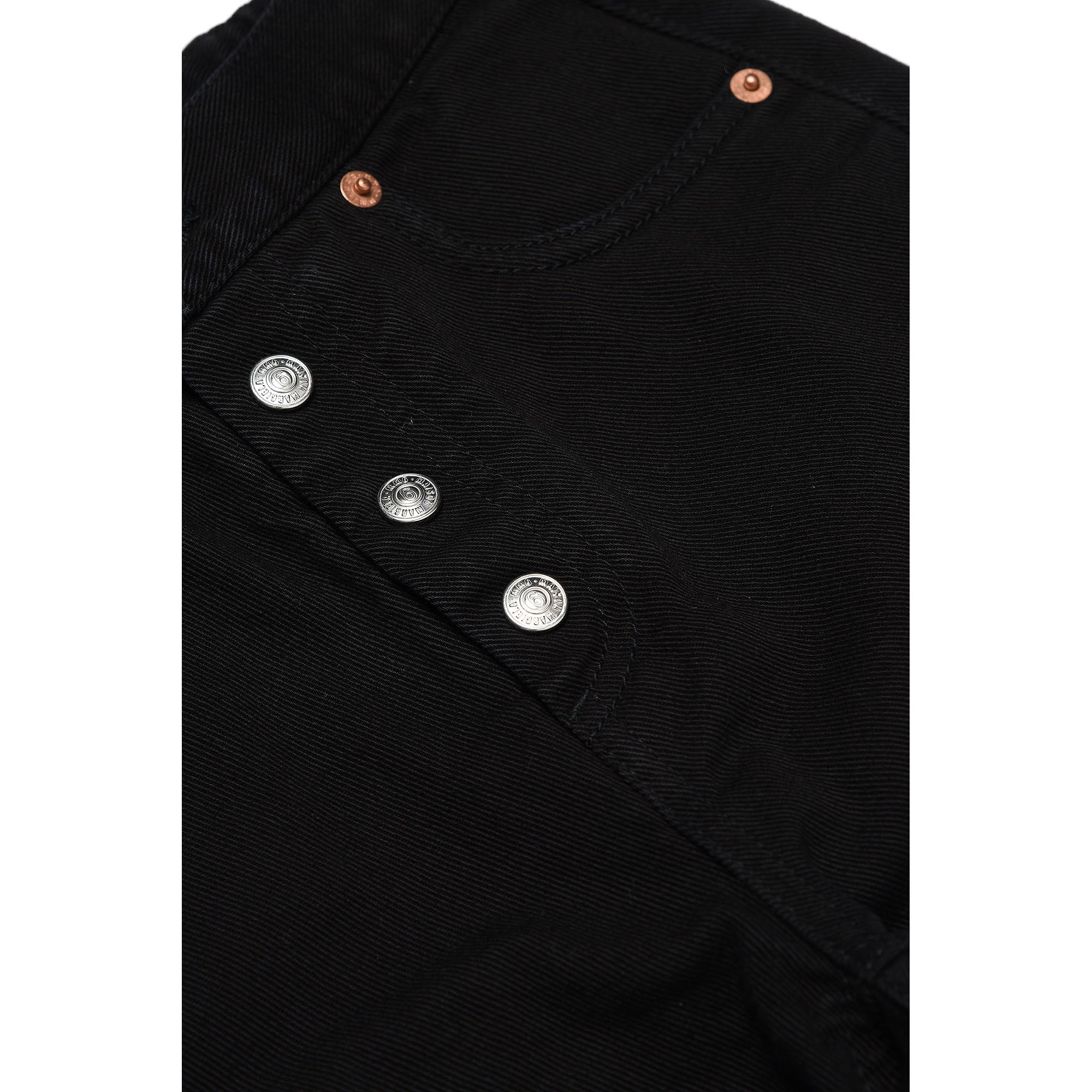 Boys & Girls Black Cotton Trousers