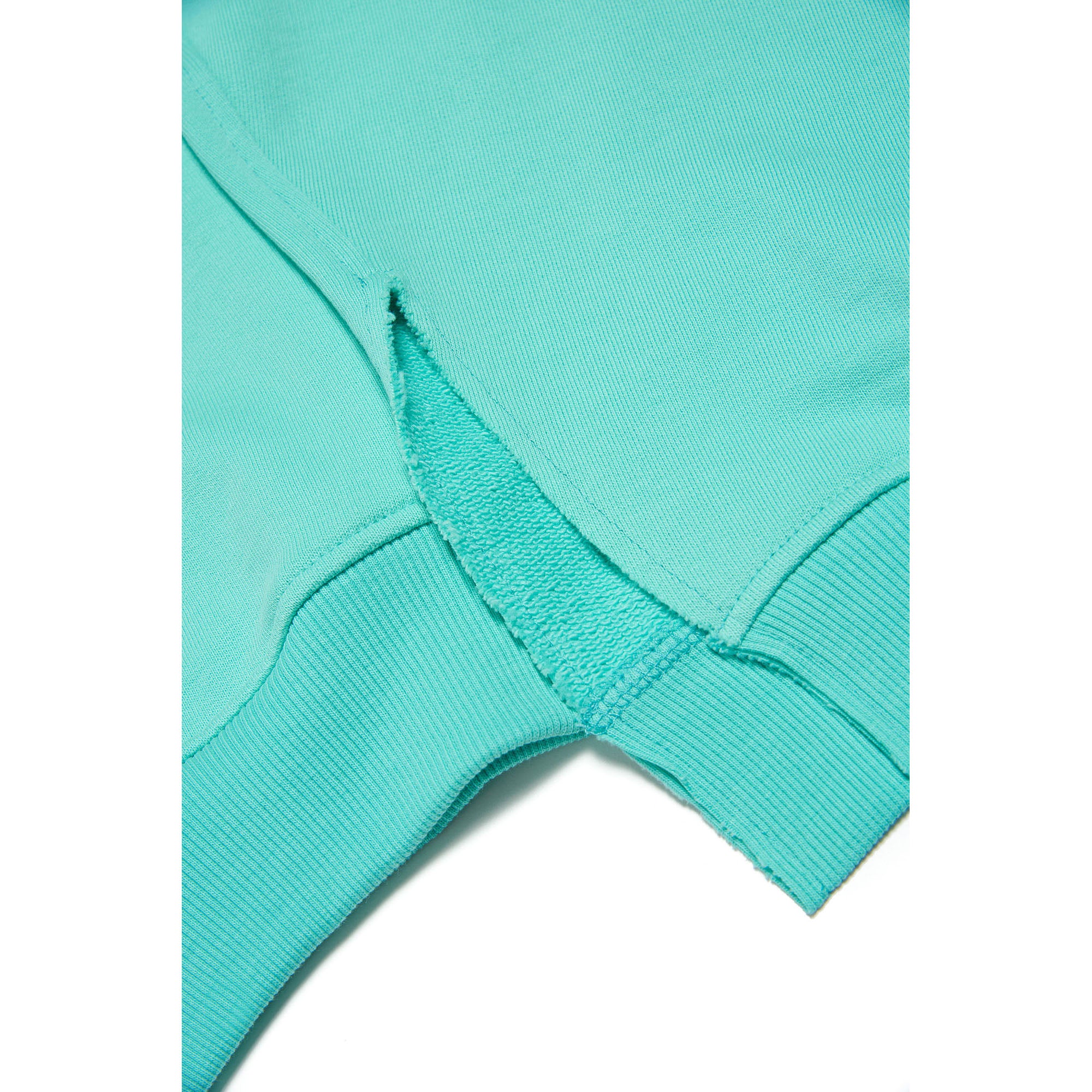 Boys & Girls Green Logo Cotton Trousers