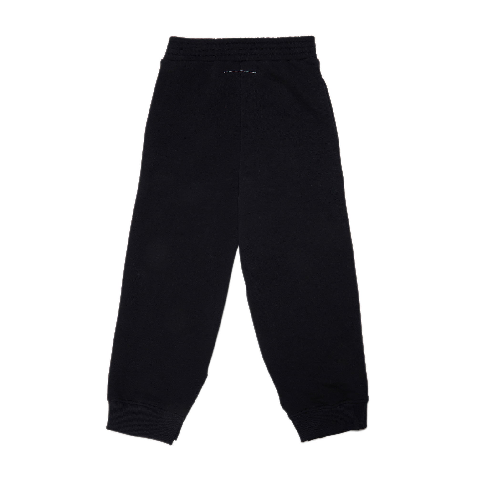 Boys & Girls Black Cotton Trousers