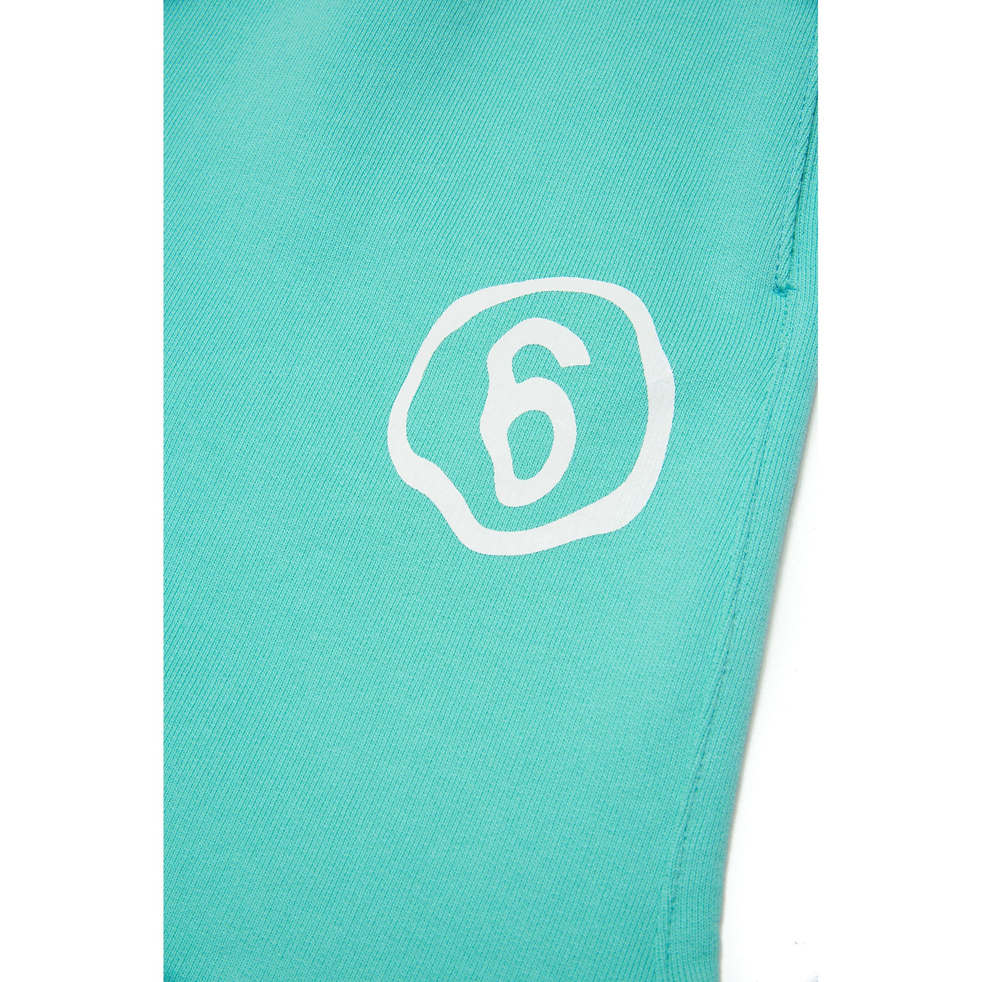 Boys & Girls Green Logo Cotton Shorts