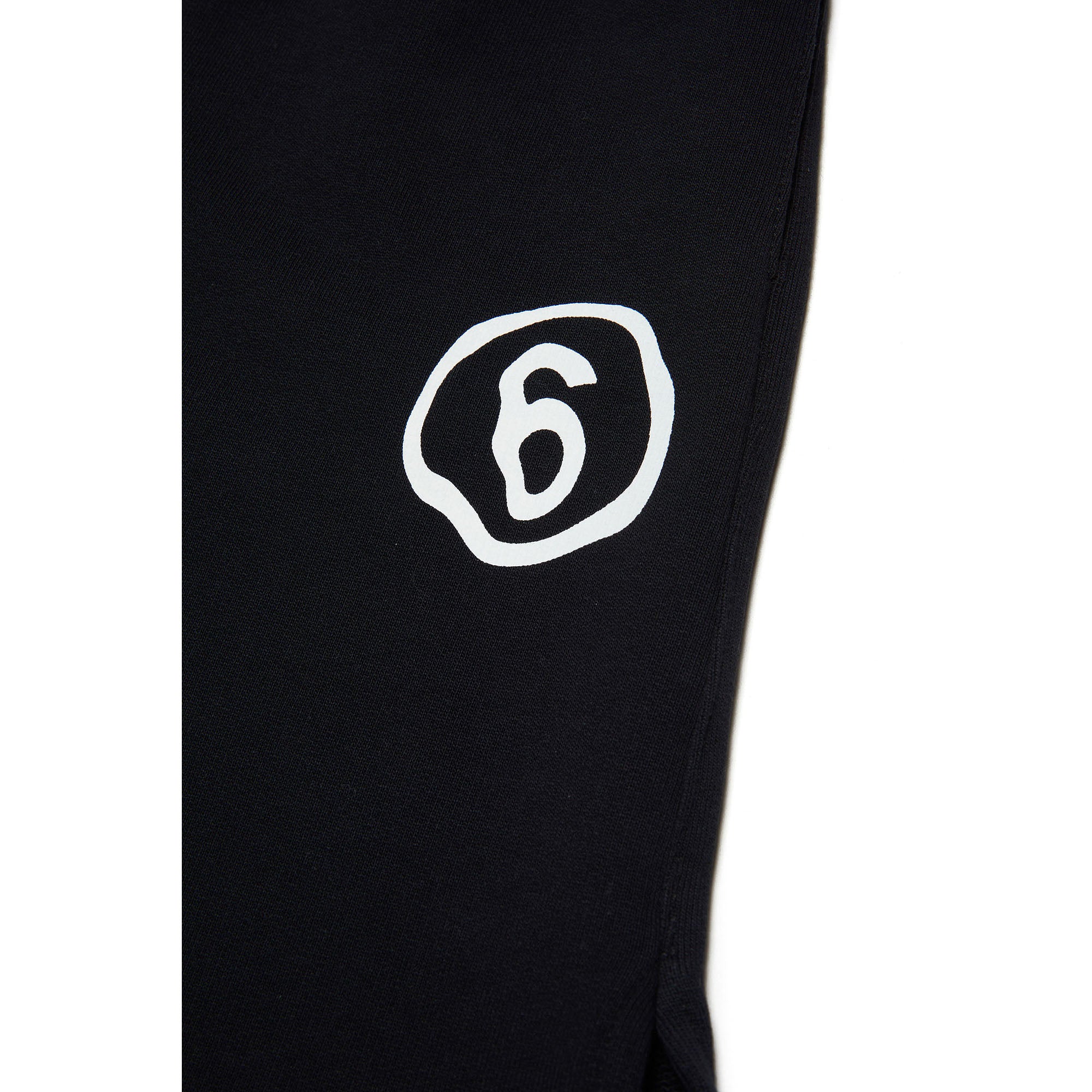 Boys & Girls Black Logo Cotton Shorts