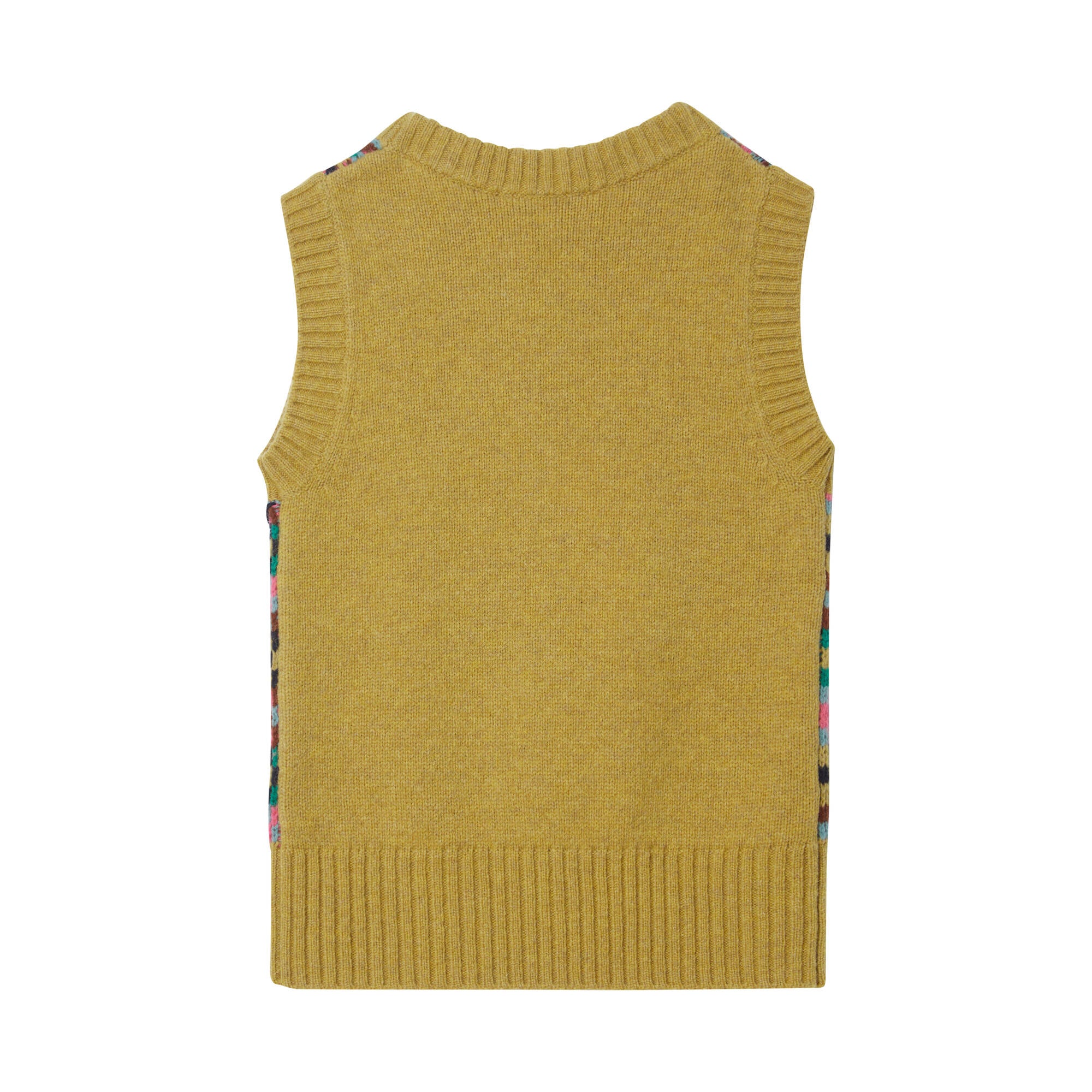 Boys & Girls Yellow Wool Vest