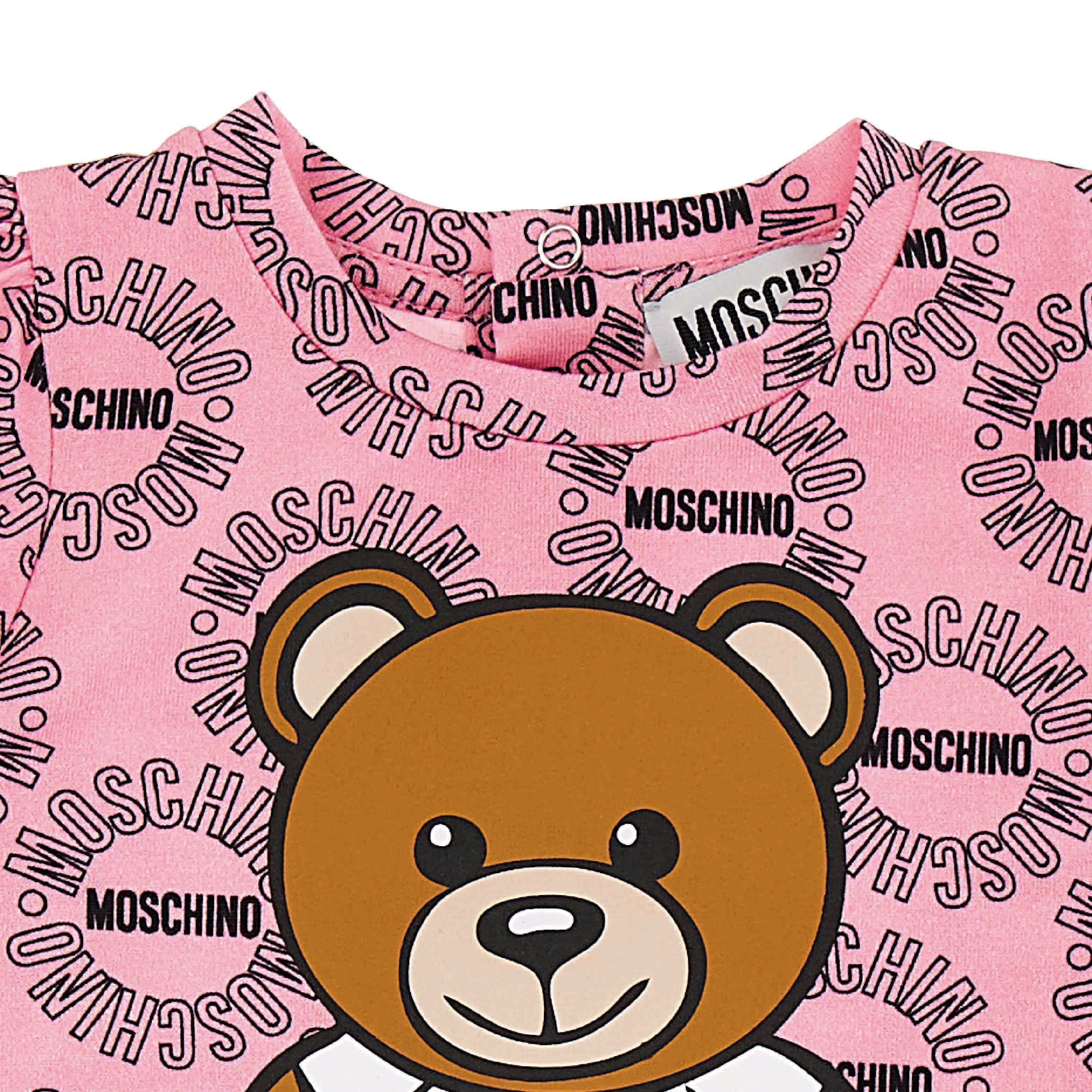 Baby Girls Pink Cotton Dress
