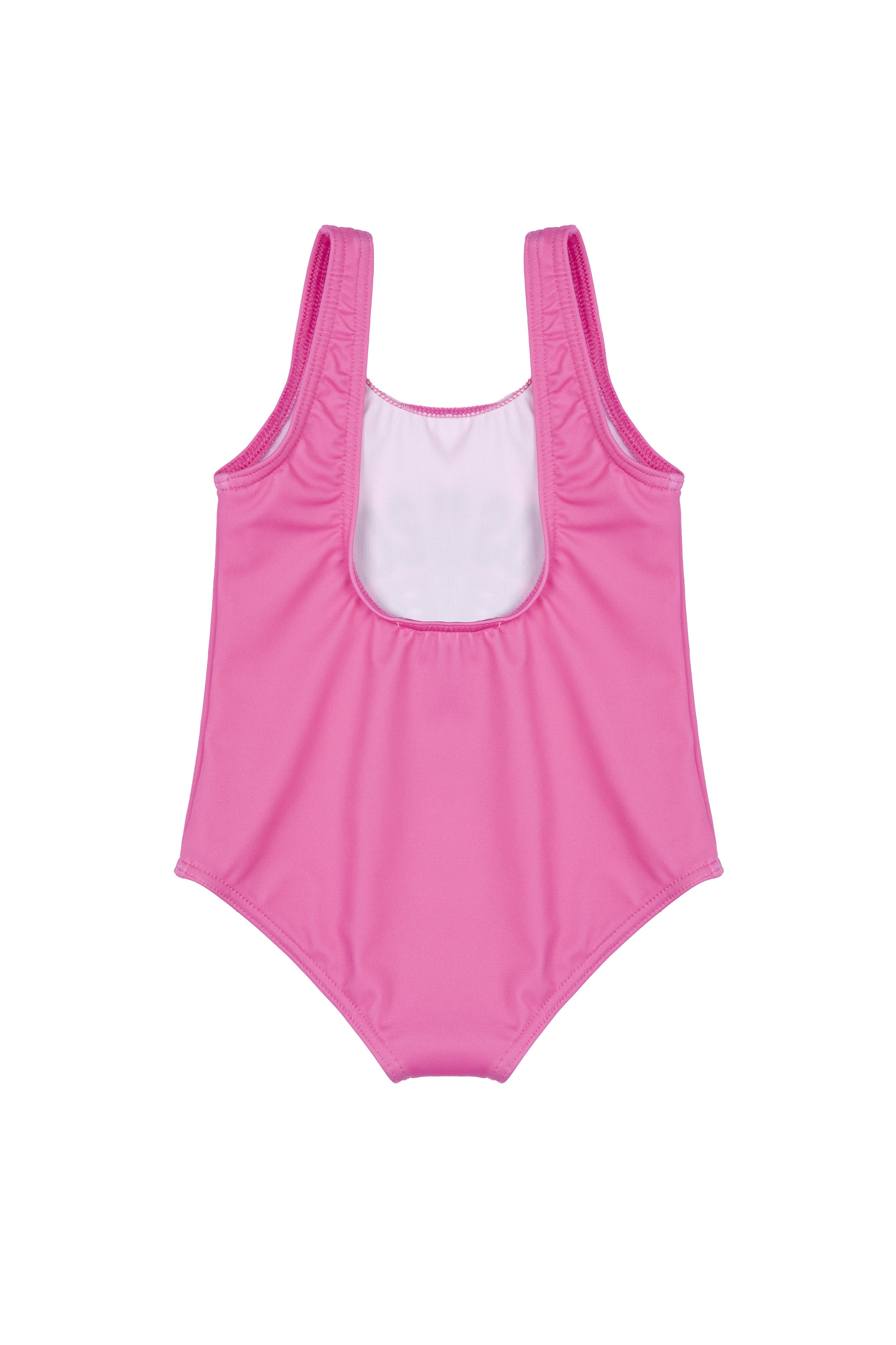Baby Girls Dark Pink Swimsuit