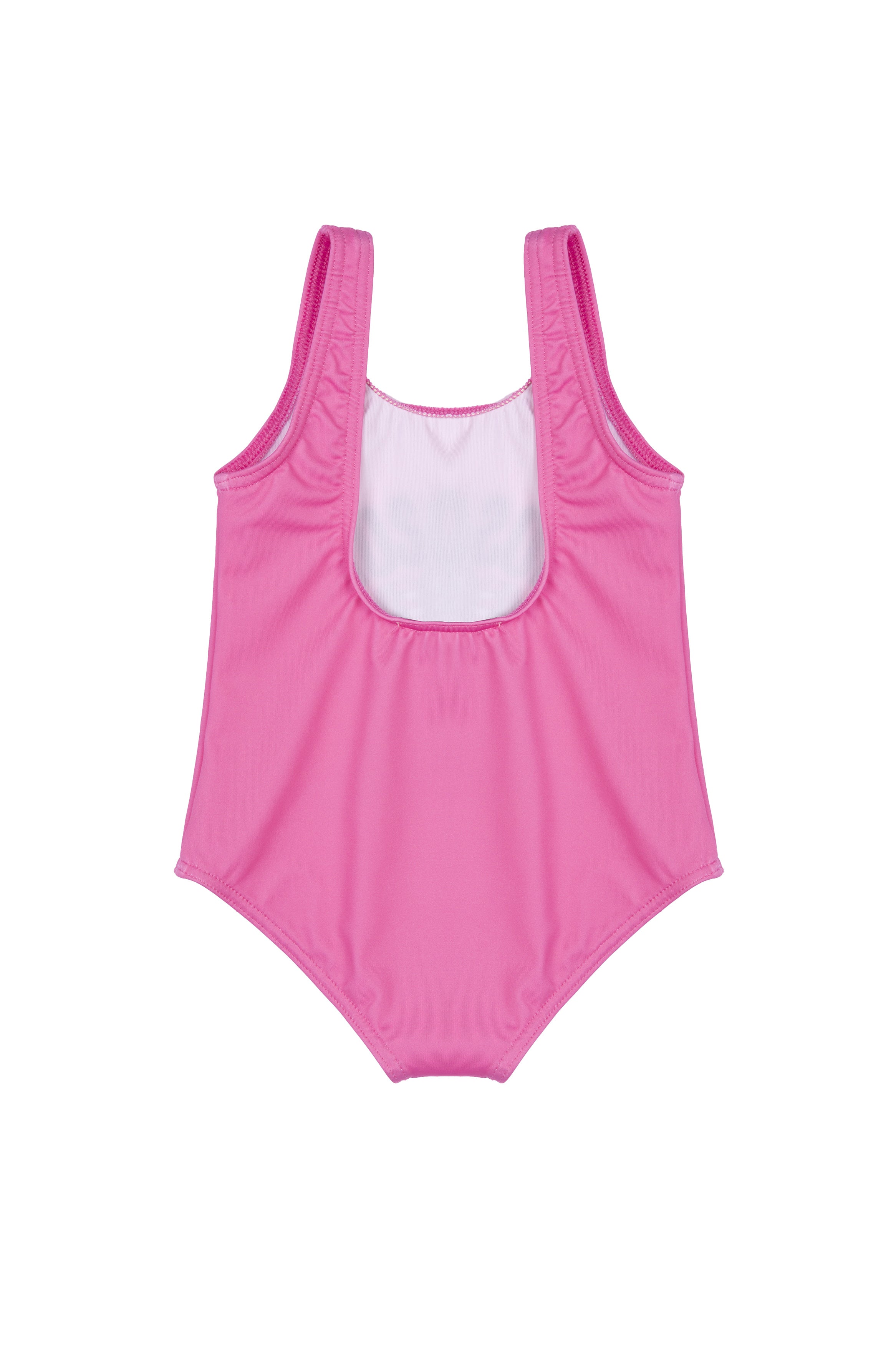 Baby Girls Dark Pink Swimsuit