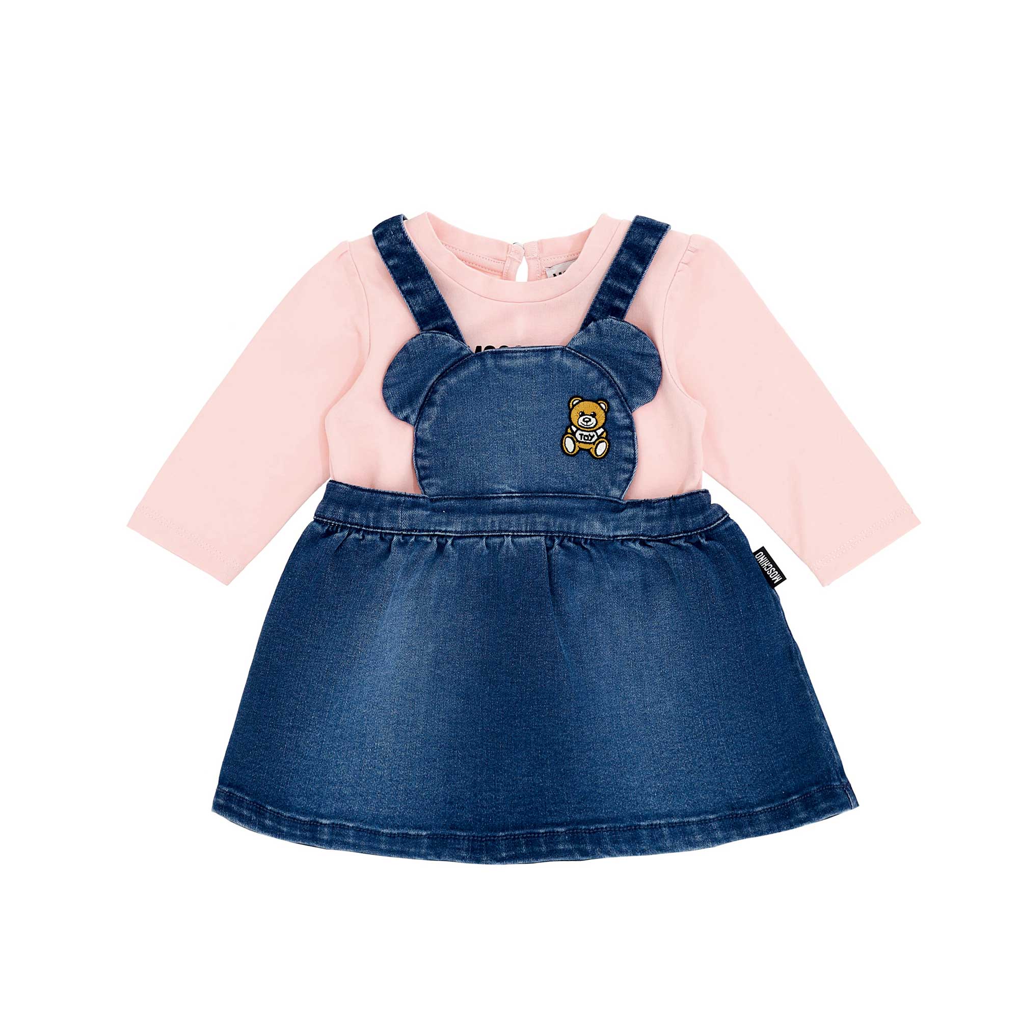 Baby Girls Pink T-Shirt & Skirt Set