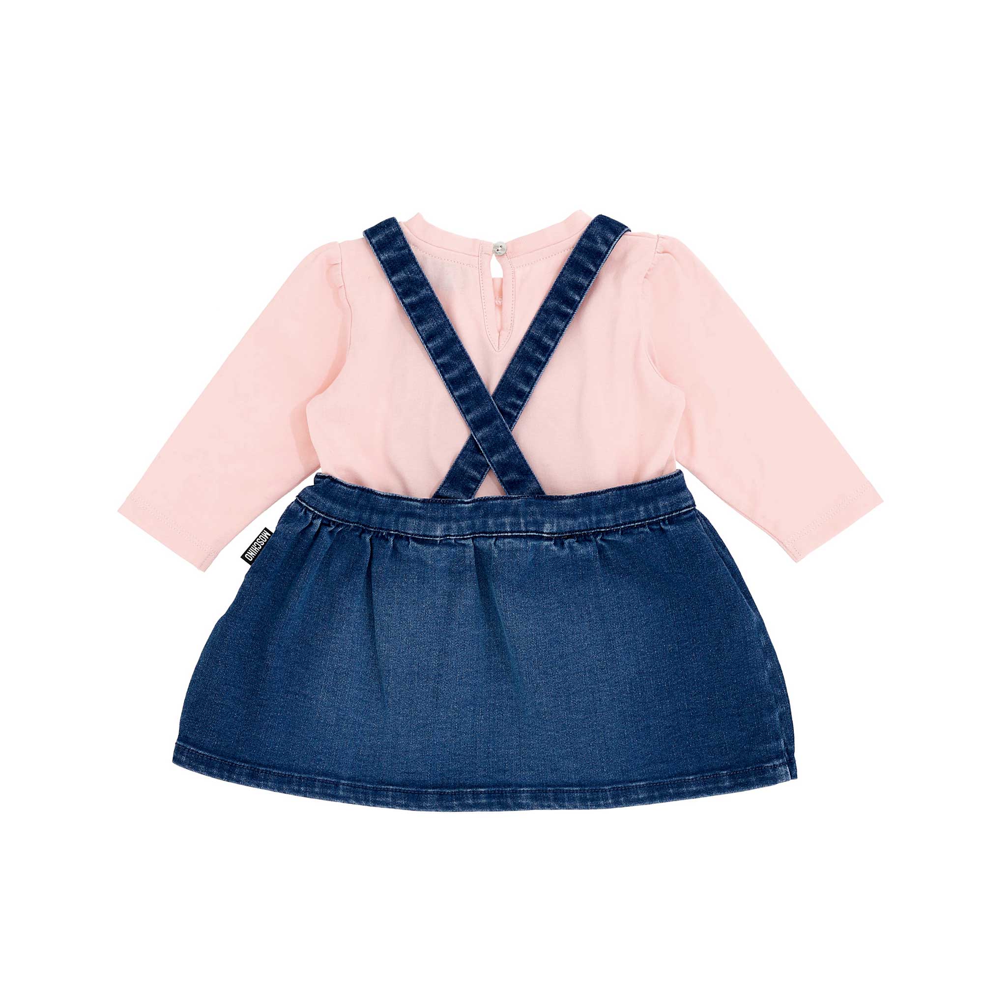 Baby Girls Pink T-Shirt & Skirt Set