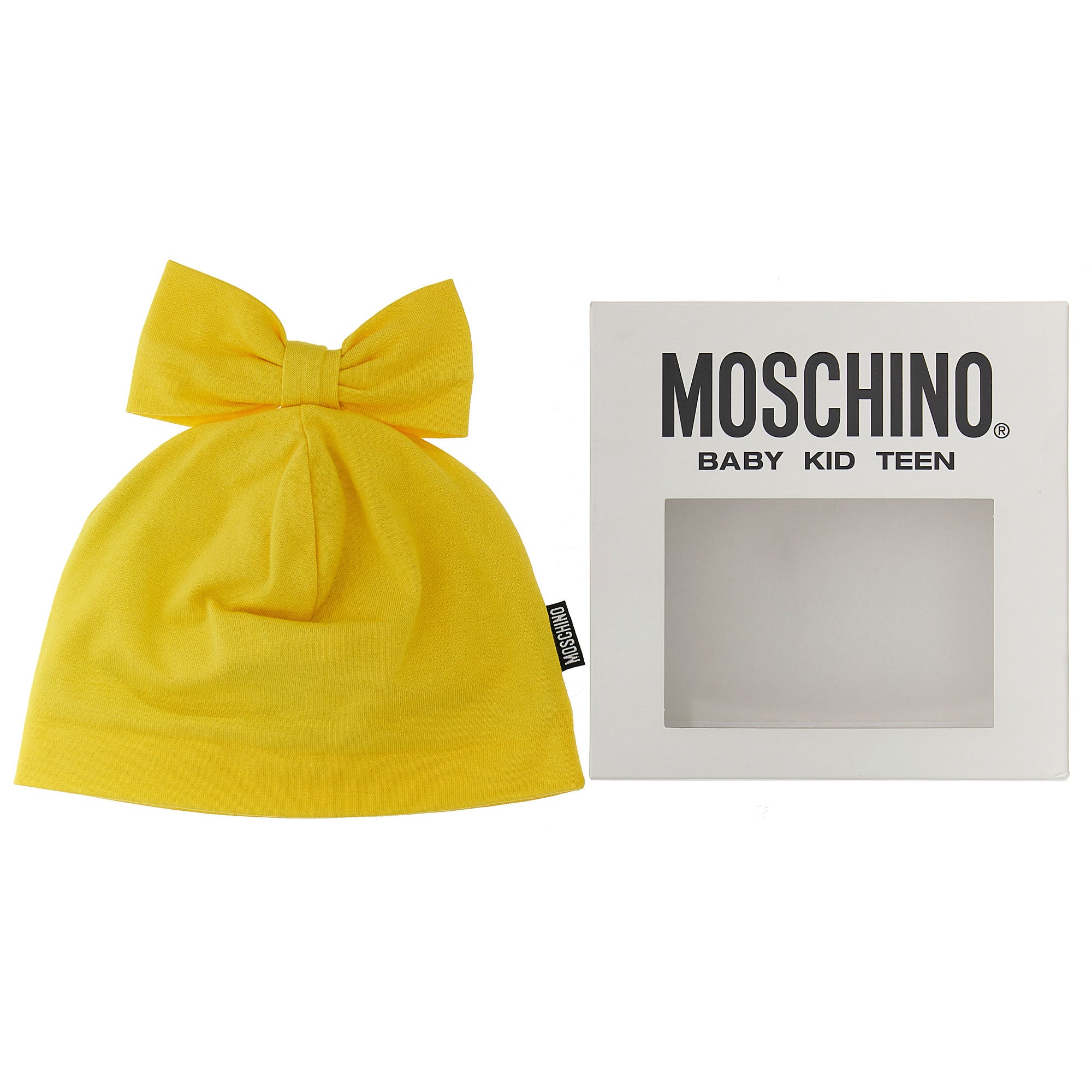 Boys & Girls Yellow Cotton Hat