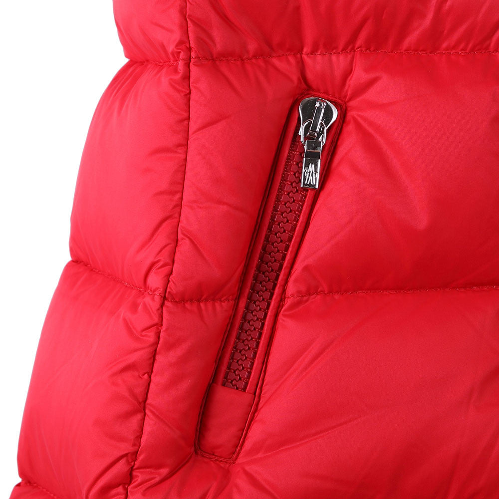 Girls Red Fur Trims Hooded 'Dorist'Padded Down Jacket - CÉMAROSE | Children's Fashion Store - 5