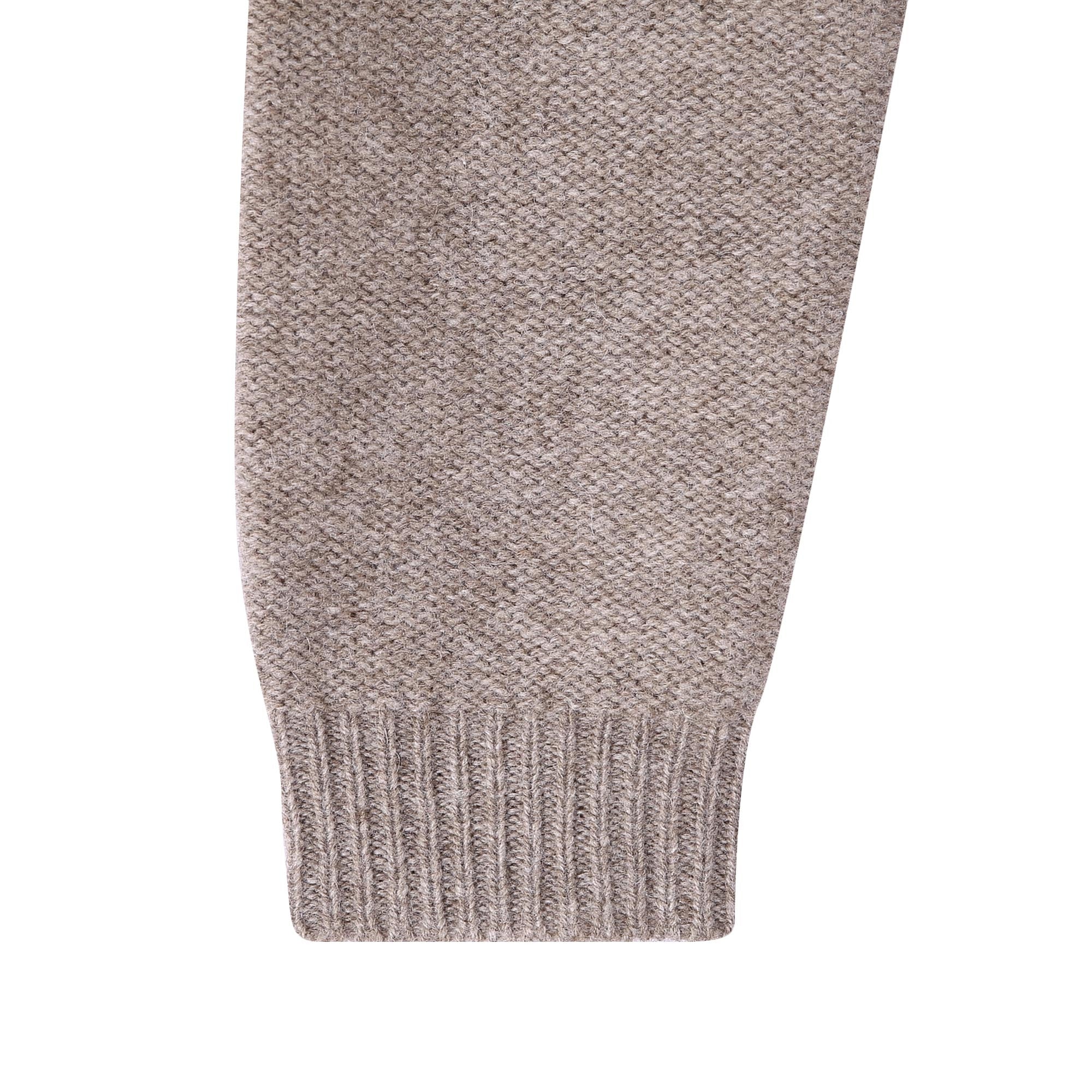 Boys & Girls Grey Wool Knitted Sweater - CÉMAROSE | Children's Fashion Store - 5