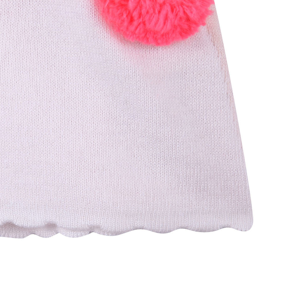 Baby Girls Pale Pink Knitted Dress - CÉMAROSE | Children's Fashion Store - 5