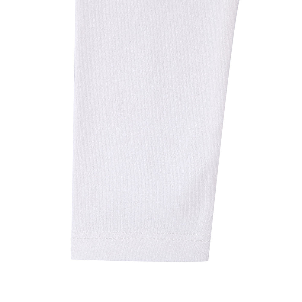 Baby Girls Ivory Crew Collar Cotton Blouse - CÉMAROSE | Children's Fashion Store - 5