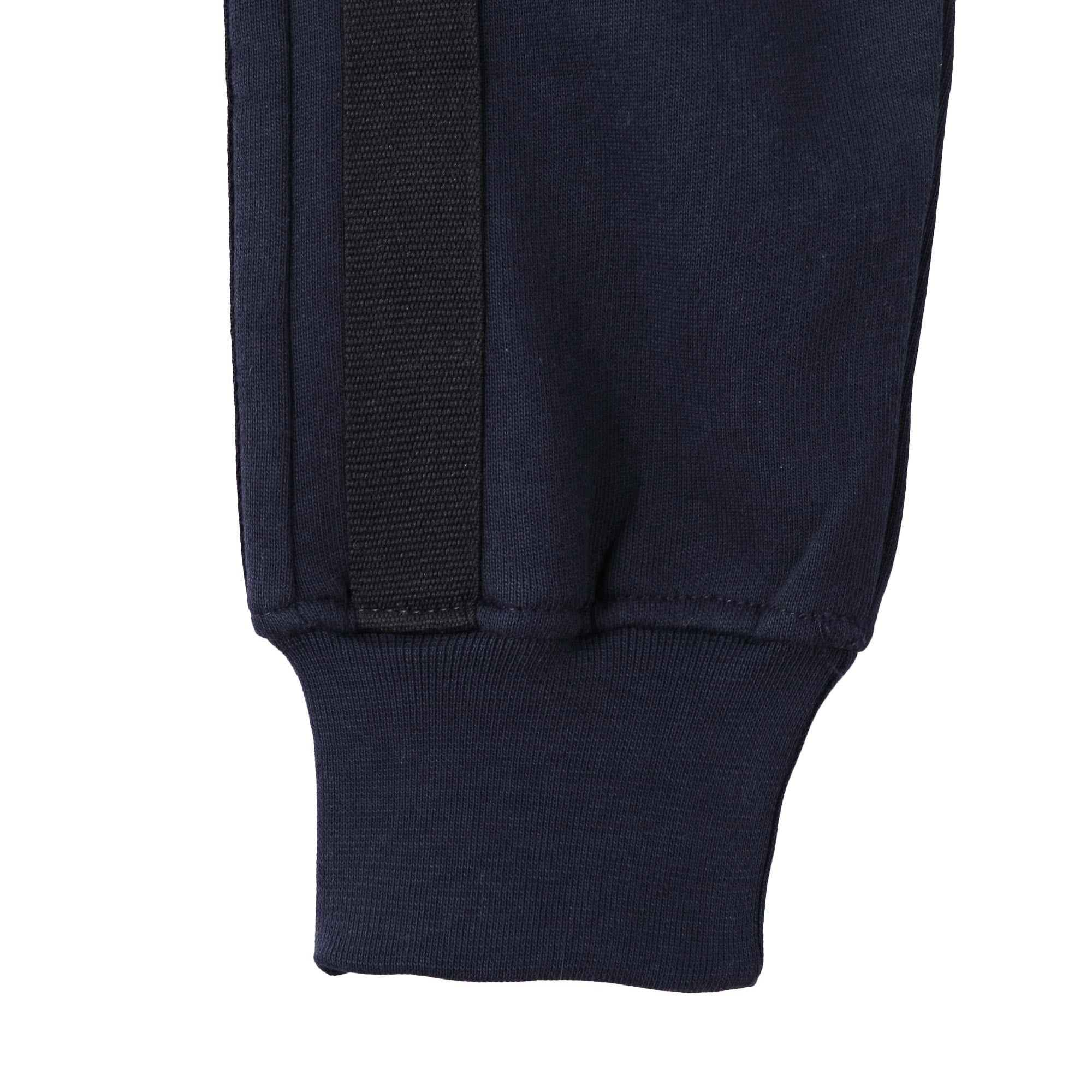 Boys Navy Blue Ribbed Cuffs Cotton Trouser - CÉMAROSE | Children's Fashion Store - 4