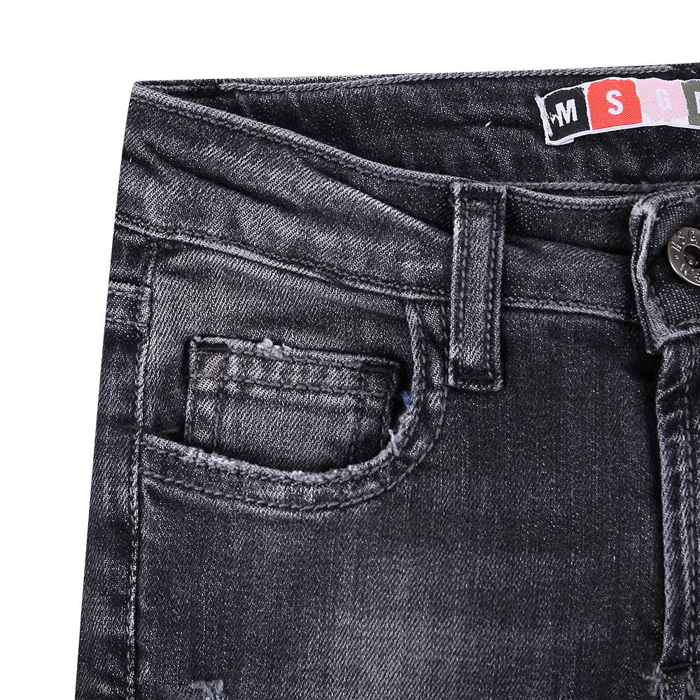Boys Black Denim Cotton Jeans - CÉMAROSE | Children's Fashion Store - 4