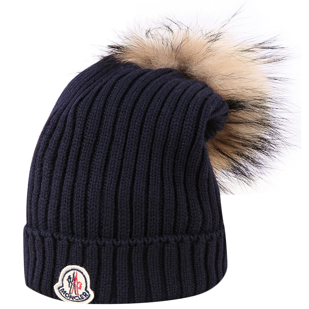 Boys & Girls Black Plush Trims Knitted Hat & Scarf Sets - CÉMAROSE | Children's Fashion Store - 6