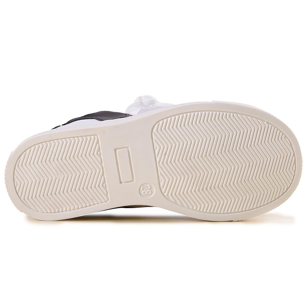 Boys White Sneaker With Black Star Trims - CÉMAROSE | Children's Fashion Store - 6