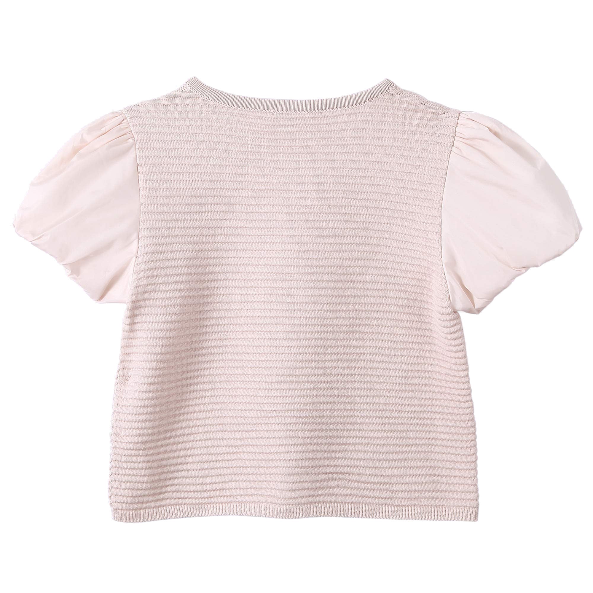 Baby Girls Bright Pink Striped Knitted Sleeveless Cardigan - CÉMAROSE | Children's Fashion Store - 2