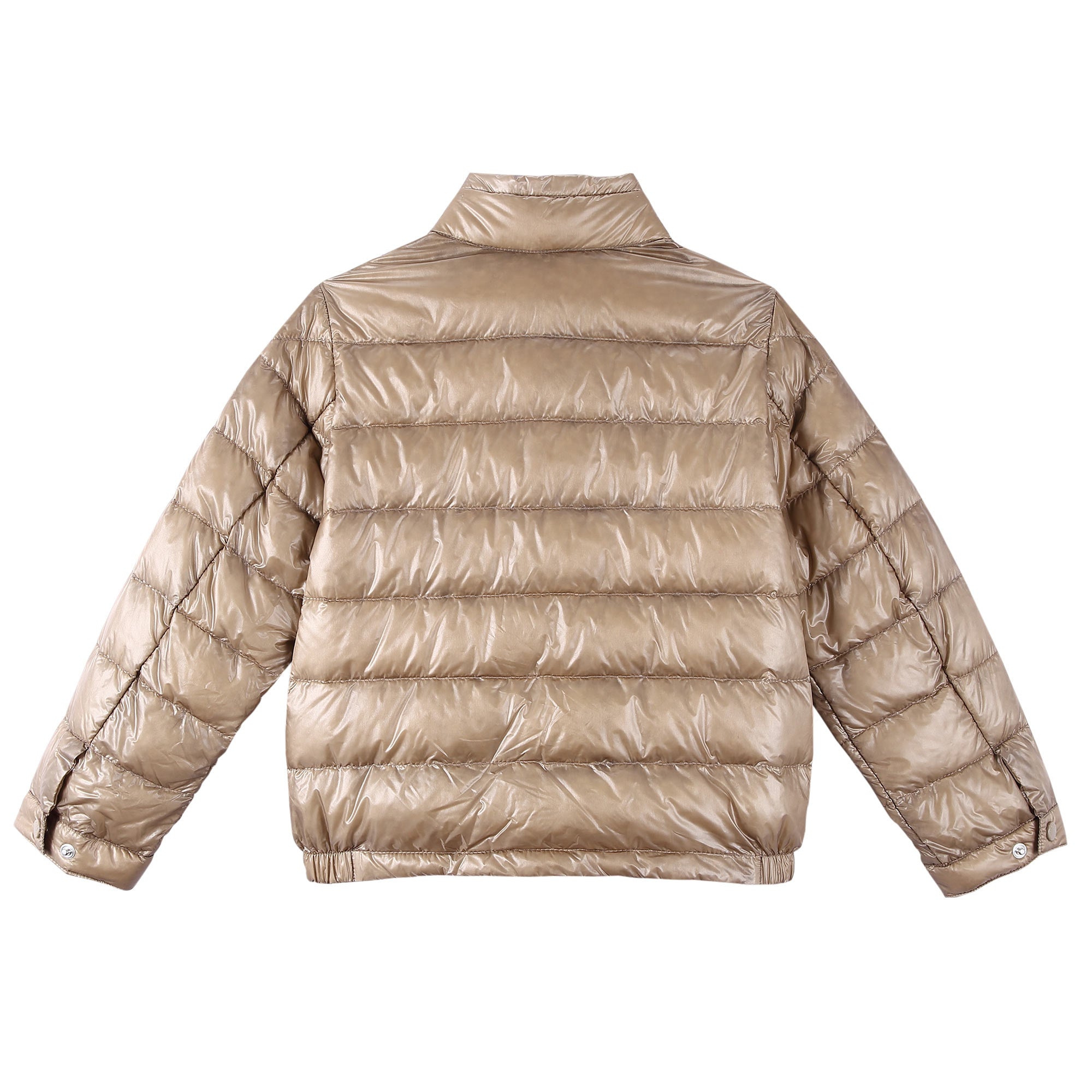Boys Champagne Down Padded 'Acrous' Jacket With Hidden Pocket - CÉMAROSE | Children's Fashion Store - 2