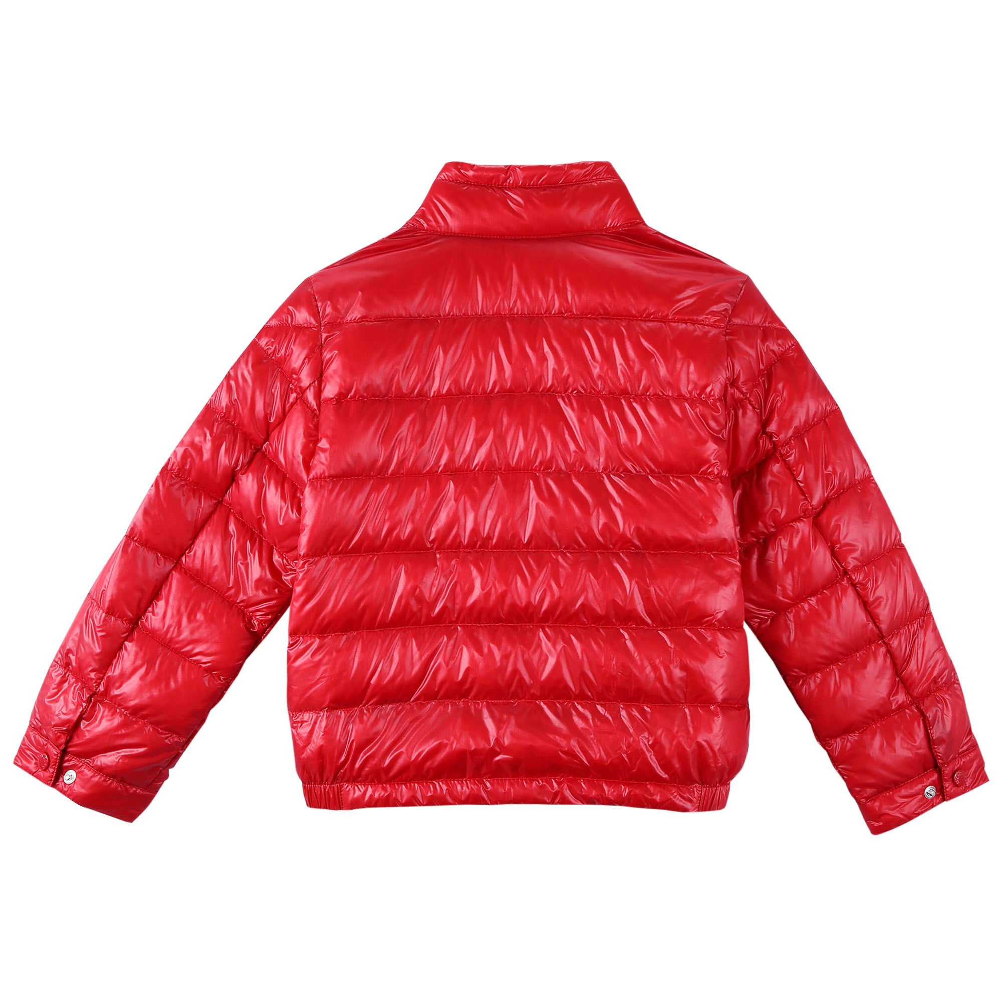 Boys Orange-Red Down Padded 'Acrous' Jacket With Hidden Pocket - CÉMAROSE | Children's Fashion Store - 2