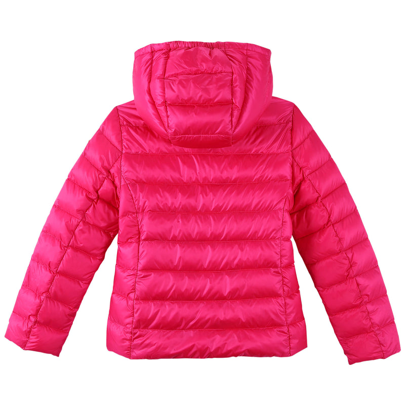 Girls Rose Red Down Padded Hooded 'Iraida' Jackets - CÉMAROSE | Children's Fashion Store - 2