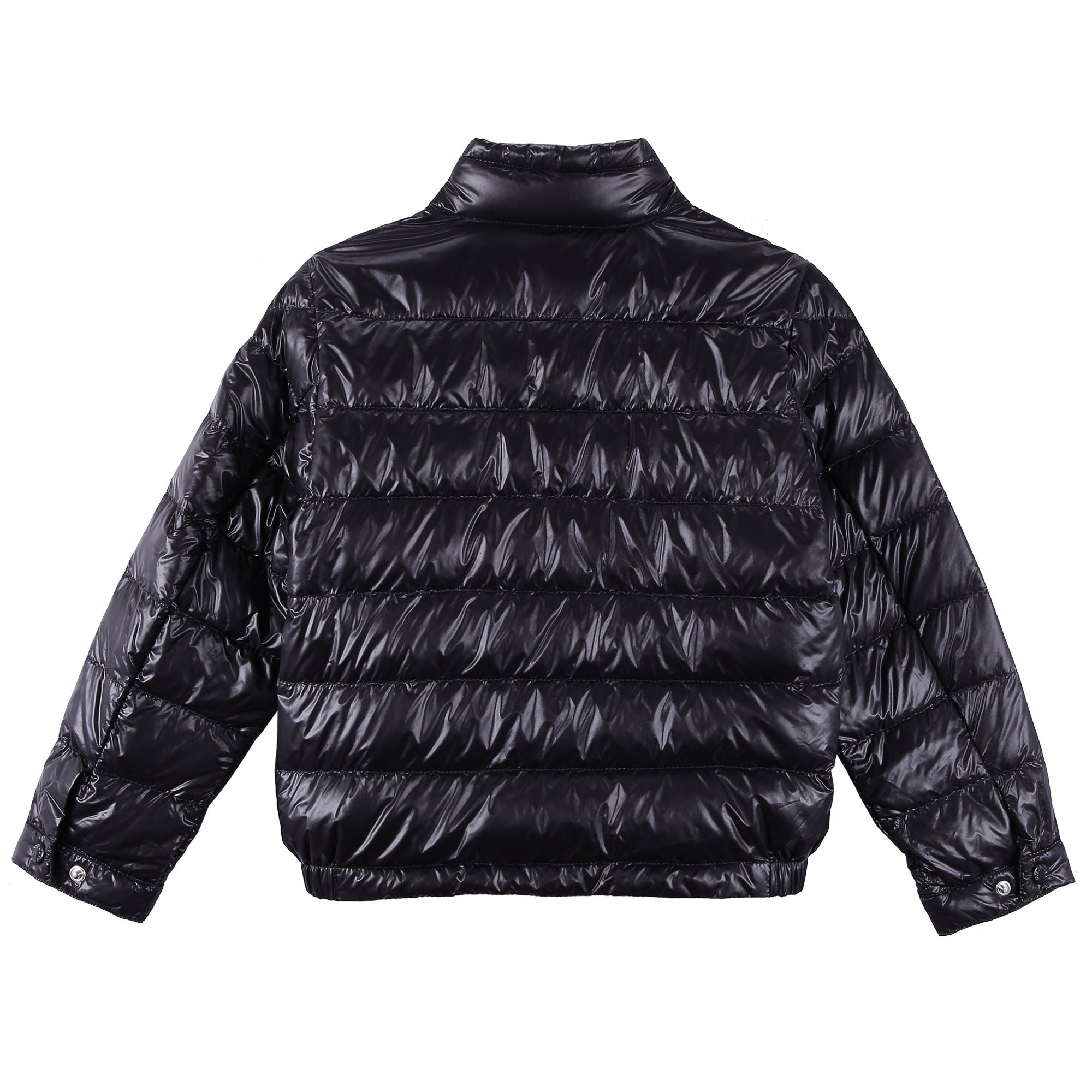 Boys Black Down Padded 'Acrous' Jacket With Hidden Pocket - CÉMAROSE | Children's Fashion Store - 2