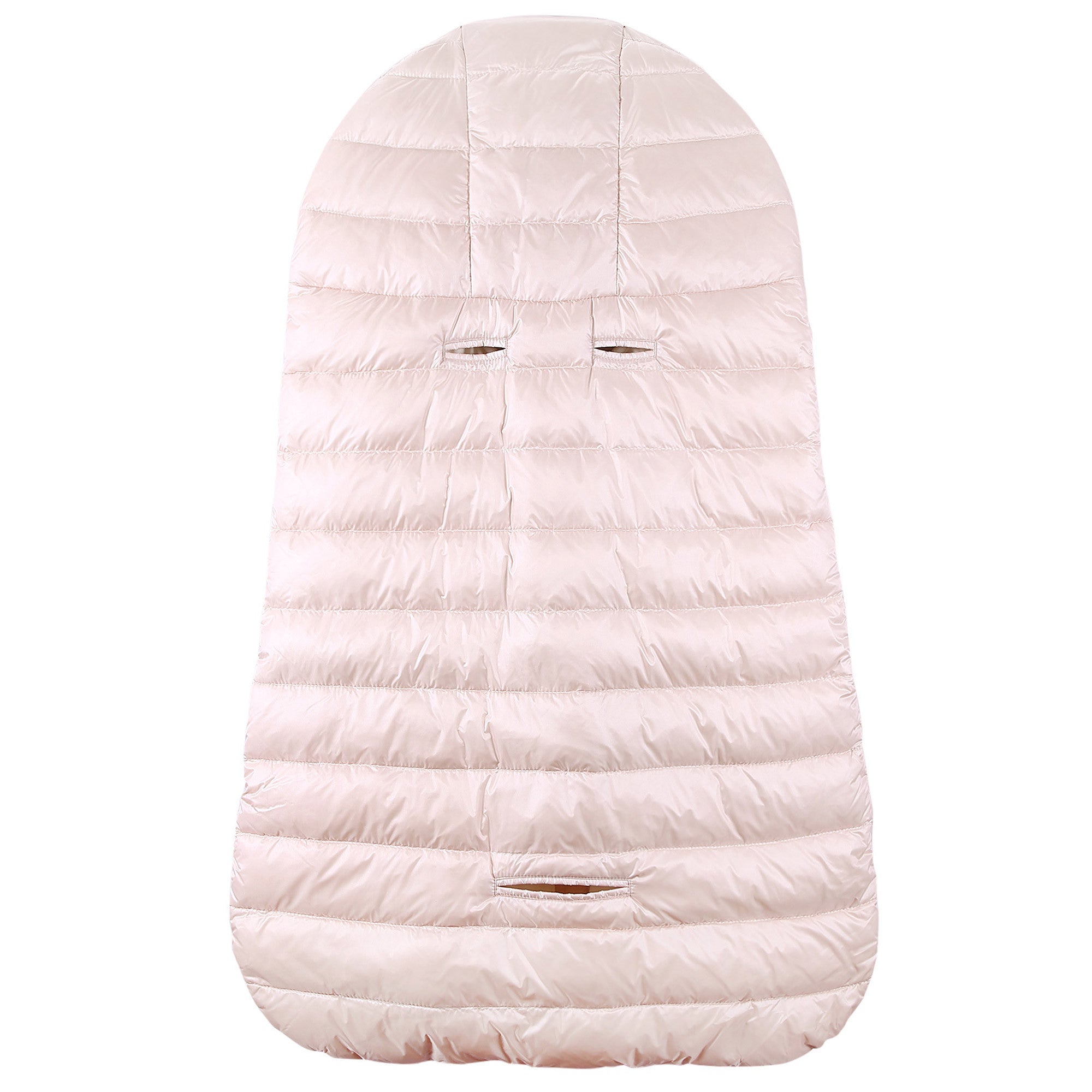 Baby Light Pink Down Padded 'Sacco' Sleeping Bag(74cm) - CÉMAROSE | Children's Fashion Store - 2