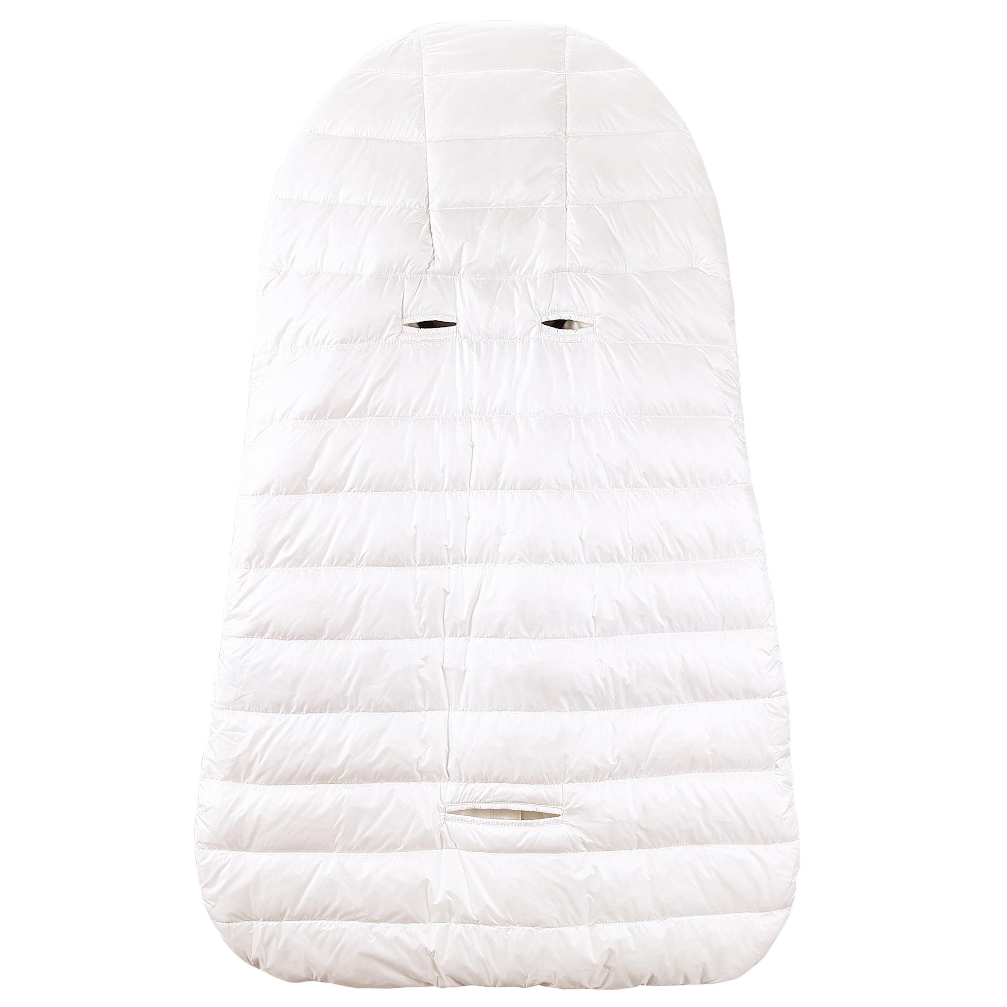 Baby White Down Padded 'Sacco' Sleeping Bag(74cm) - CÉMAROSE | Children's Fashion Store - 2