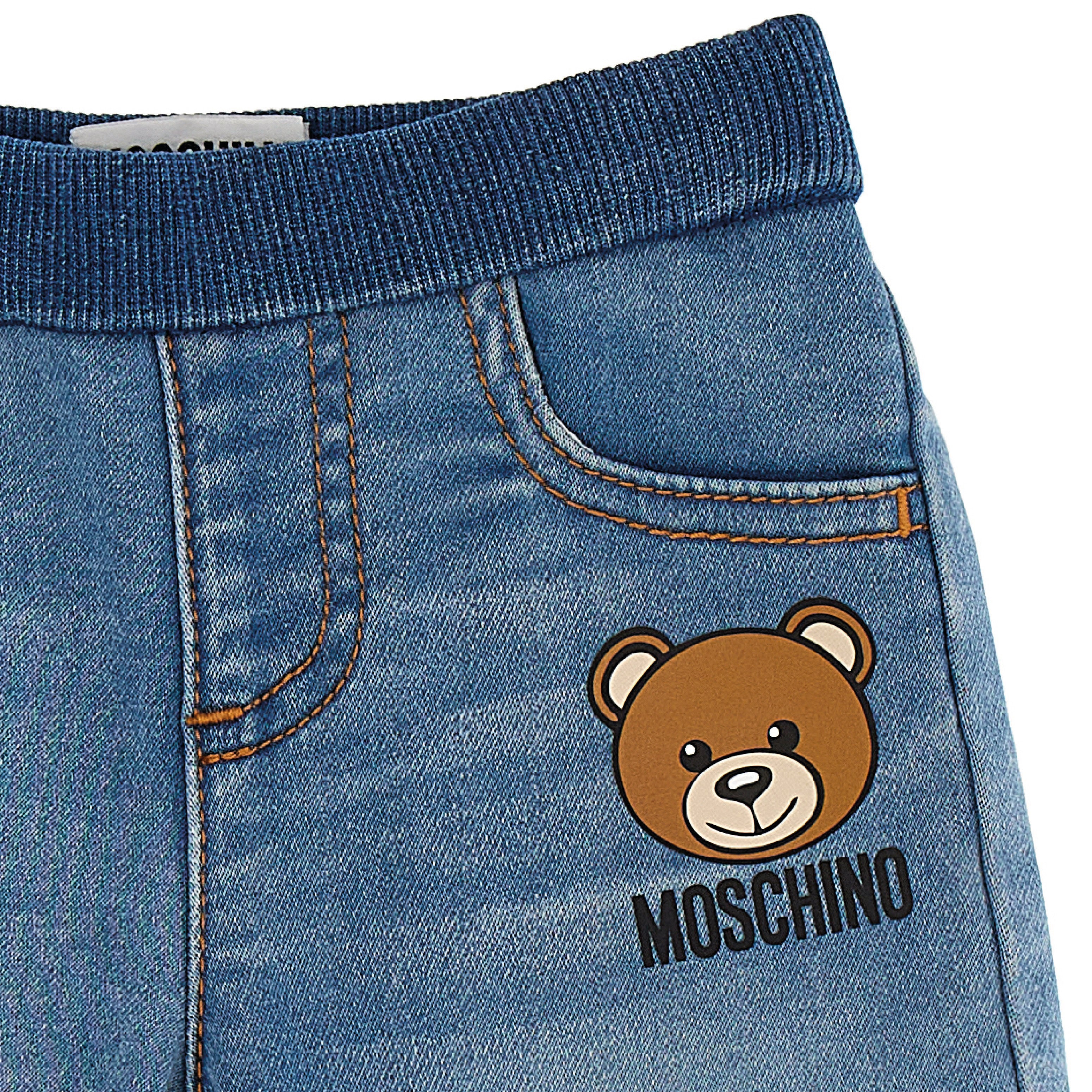 Baby Boys & Girls Blue Cotton Shorts