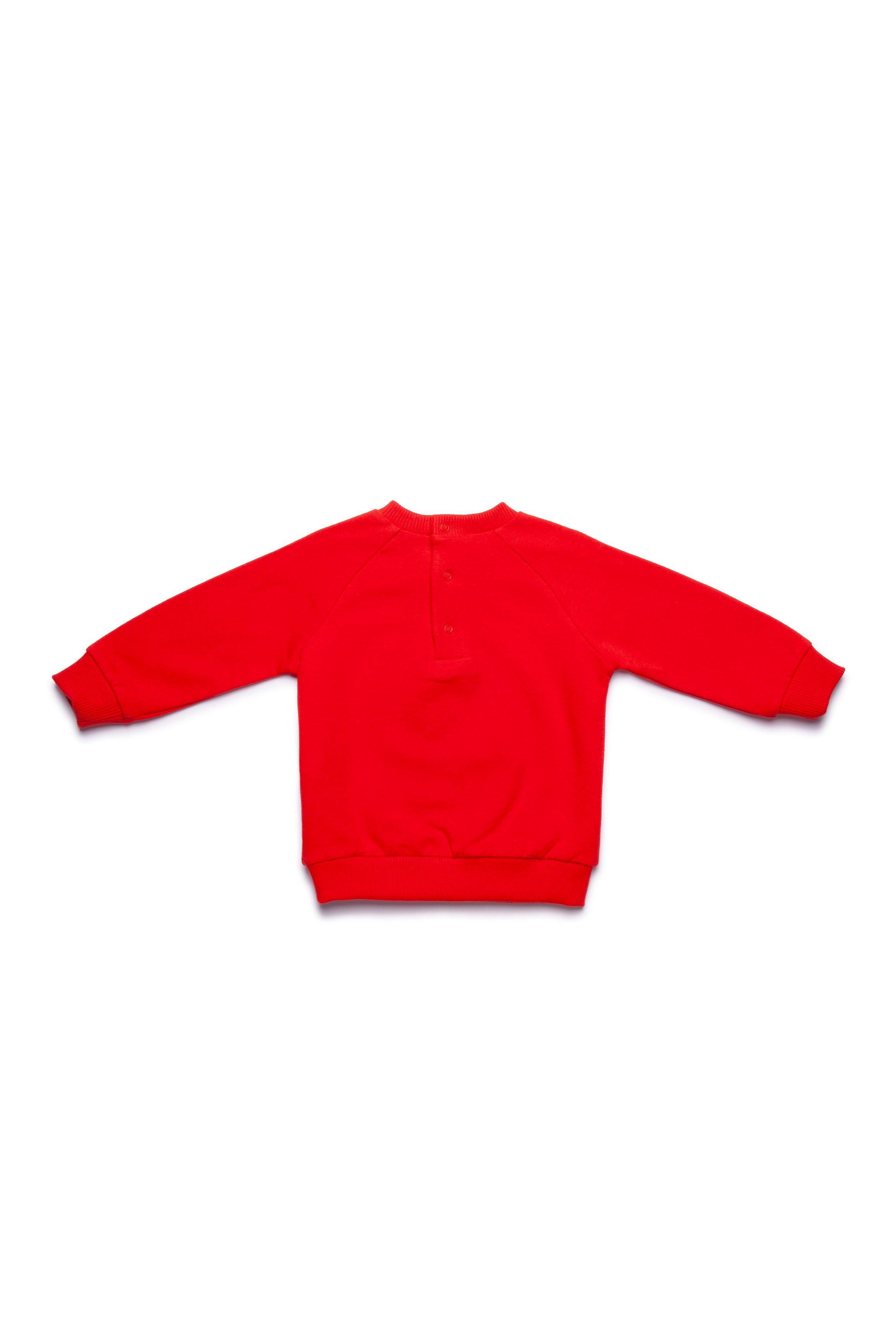 Boys & Girls Red Pattern Cotton Sweater
