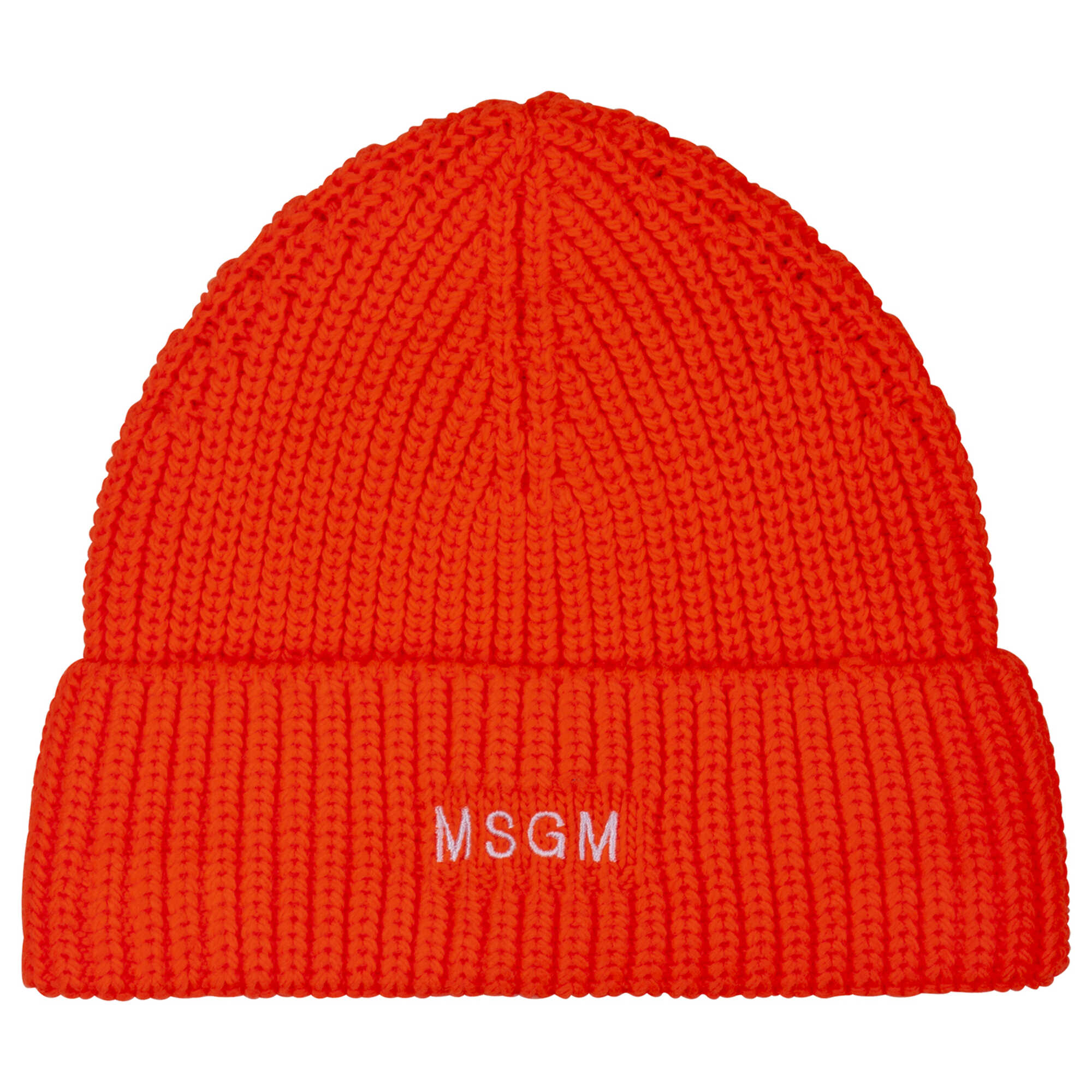 Boys & Girls Orange Wool Knit Hat