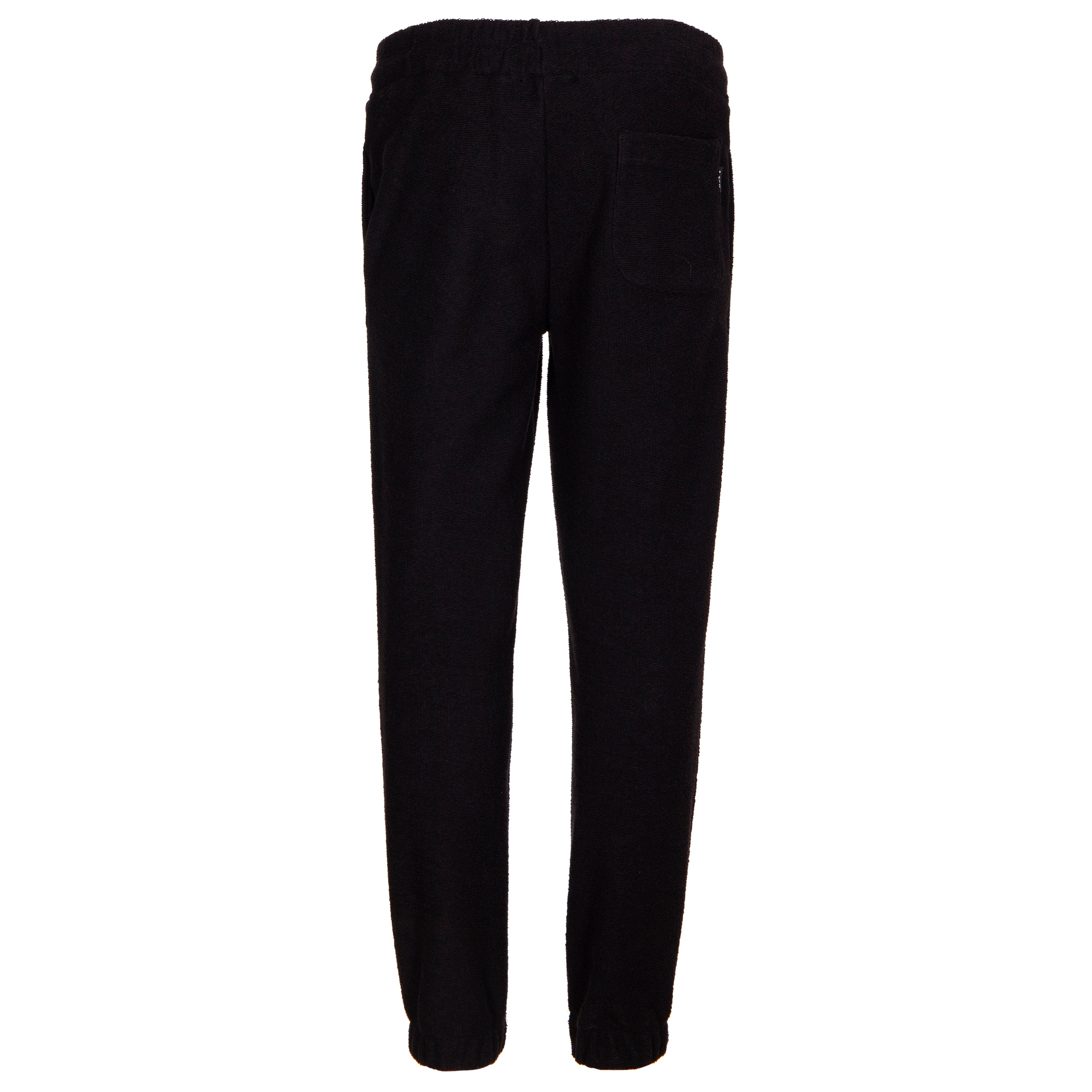 Boys & Girls Black Logo Cotton Trousers