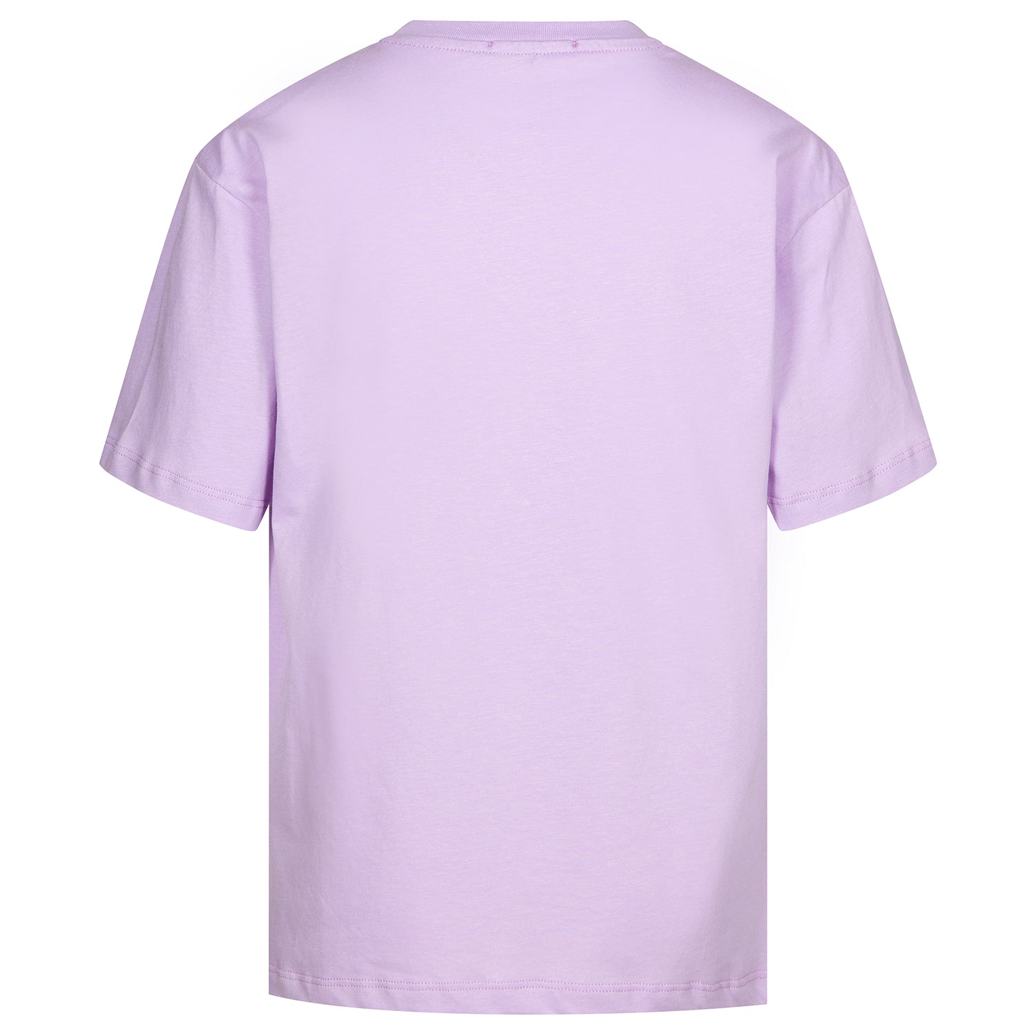 Girls Lilac Logo Cotton T-Shirt