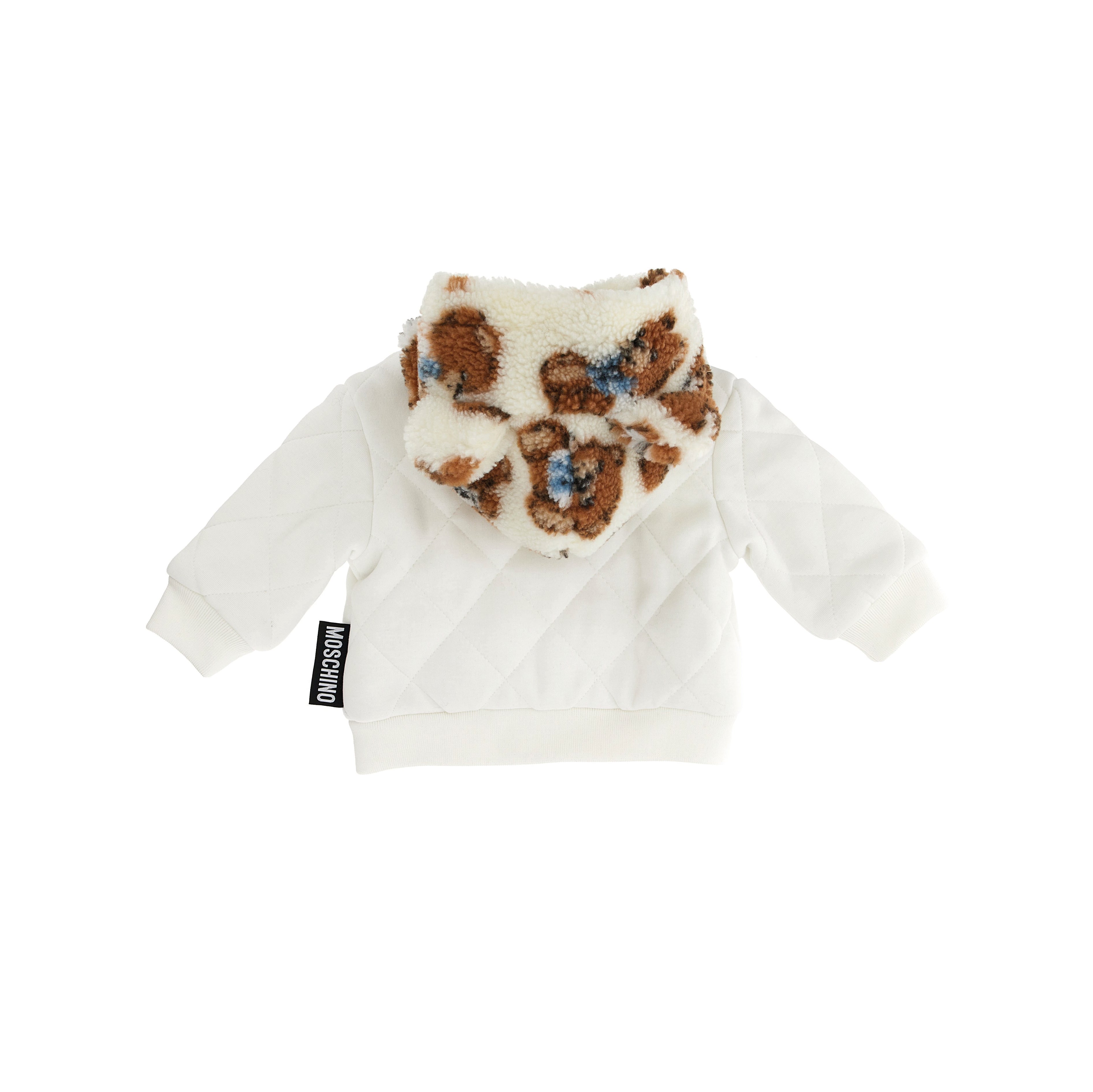 Baby Boys & Girls White Zip-Up Jacket