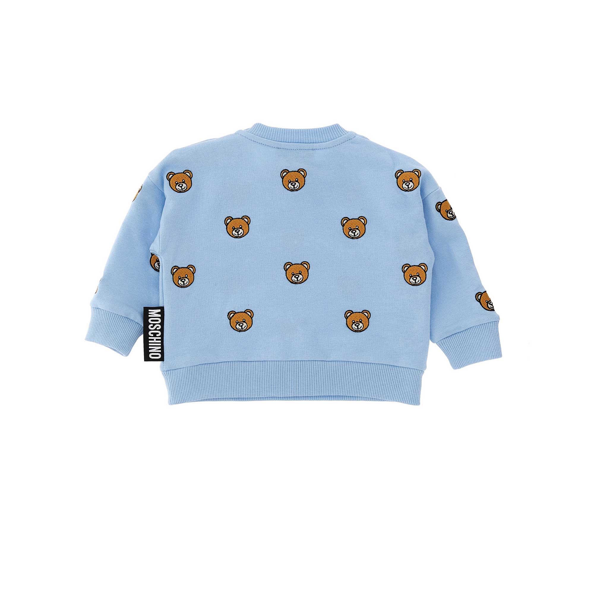 Baby Boys & Girls Blue Toy Cotton Sweatshirt